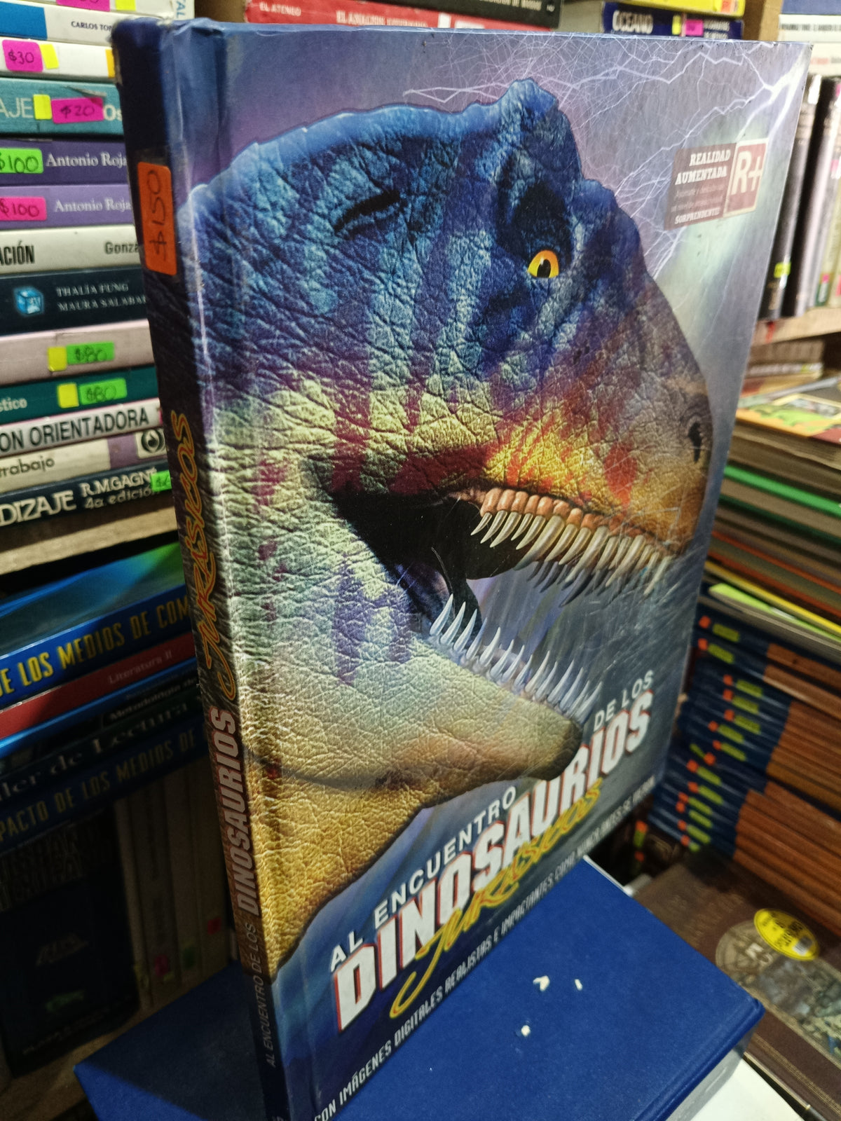 AL ENCUENTRO DE LOS DINOSAURIOS JURASICOS USADO INFANTIL LITERARIO 305