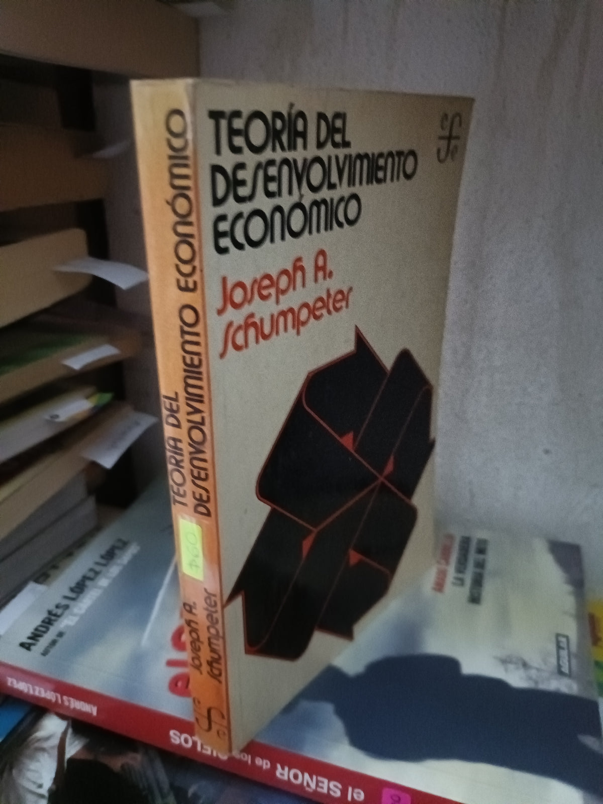 TEORIA DEL SESENCIVIMIENTO ECONOMICO POR JOSEP A SCHUMPETER USADO SOCIOLOGIA LITERARIO 305