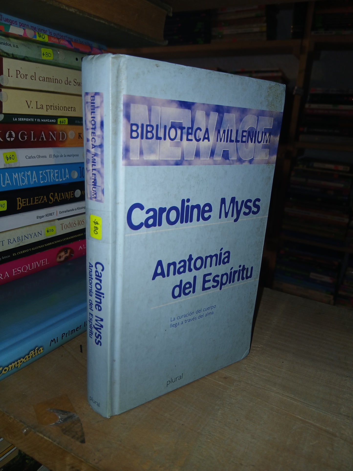 ANATOMÍA DEL ESPÍRITU POR CAROLINE MYSS USADO NOVELA LITERARIO 207