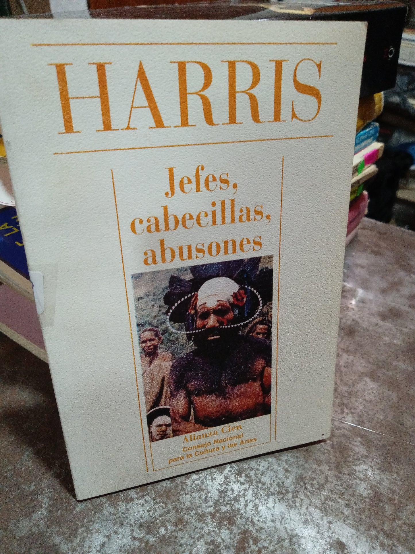 JEFES CABECILLAS ABUSONES POR HARRIS USADO NOVELA ALDAMA