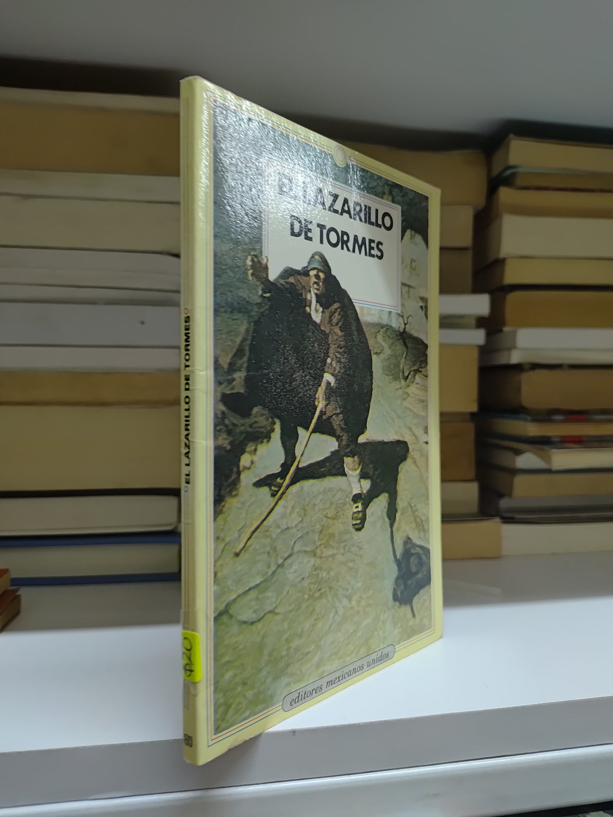 EL LAZARILLO DE TORMES POR EDITORIAL MEXICANOS UNIDOS USADO NOVELAS JUAREZ 515