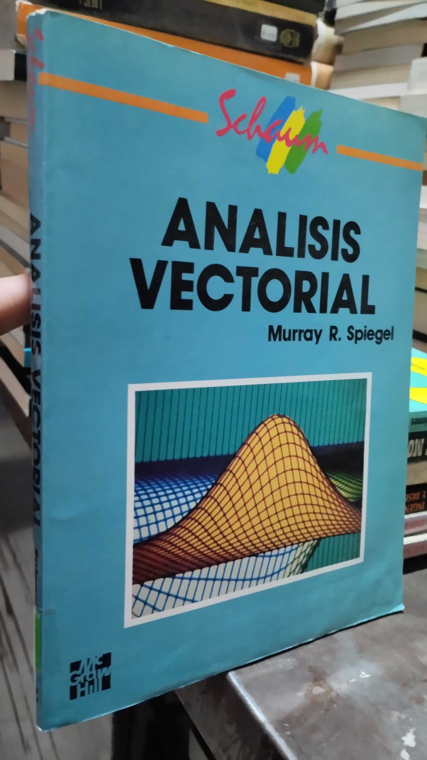 ANALISIS VECTORIAL POR MURRAY R SPIEGEL LIBRO USADO MATEMATICAS ALDAMA