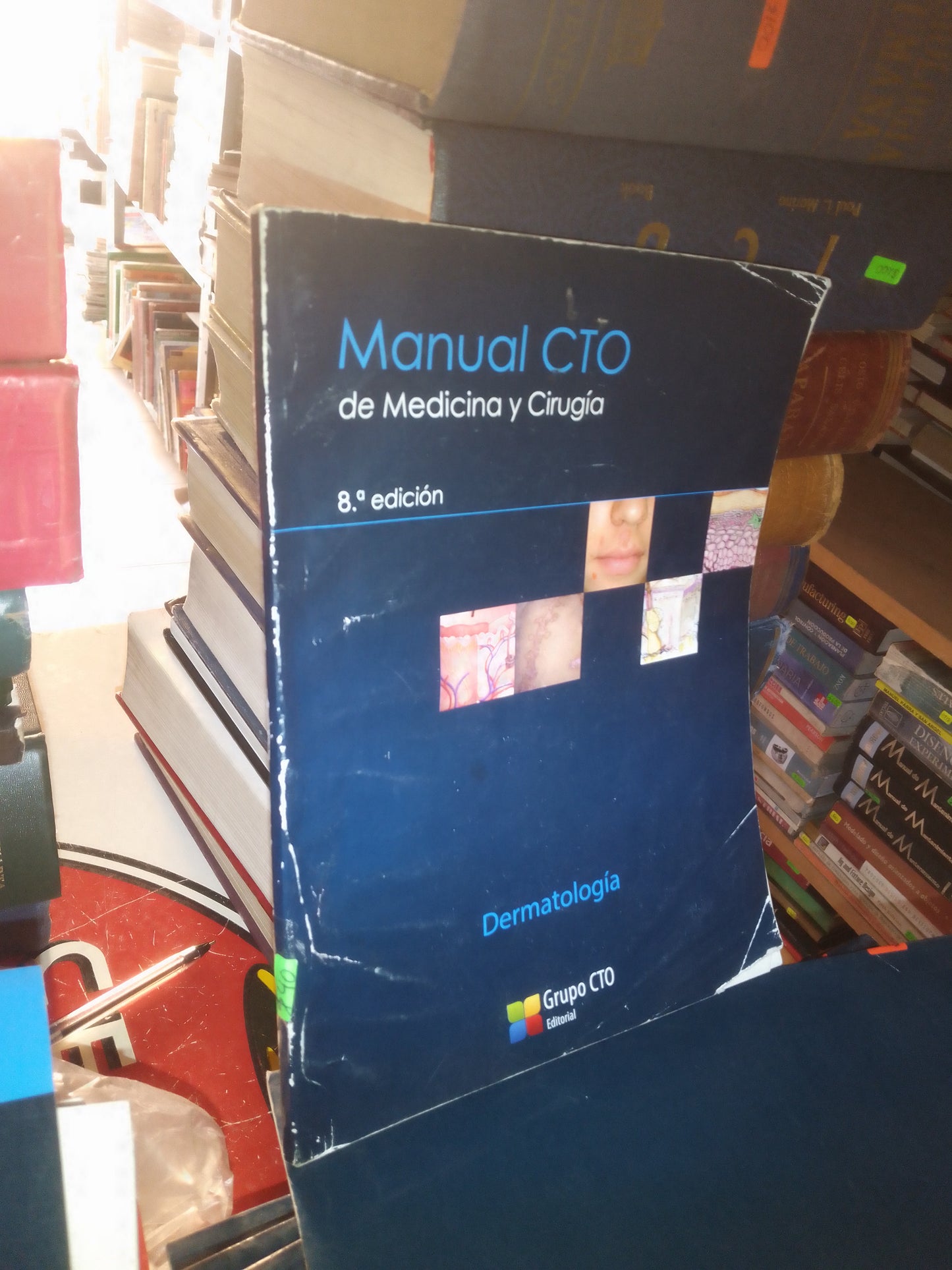 MANUAL CTO DE MEDICINA Y CIRUGÍA: DERMATOLOGÍA POR DIDAC BARCO NEBREDA USADO MEDICINA LITERARIO 207