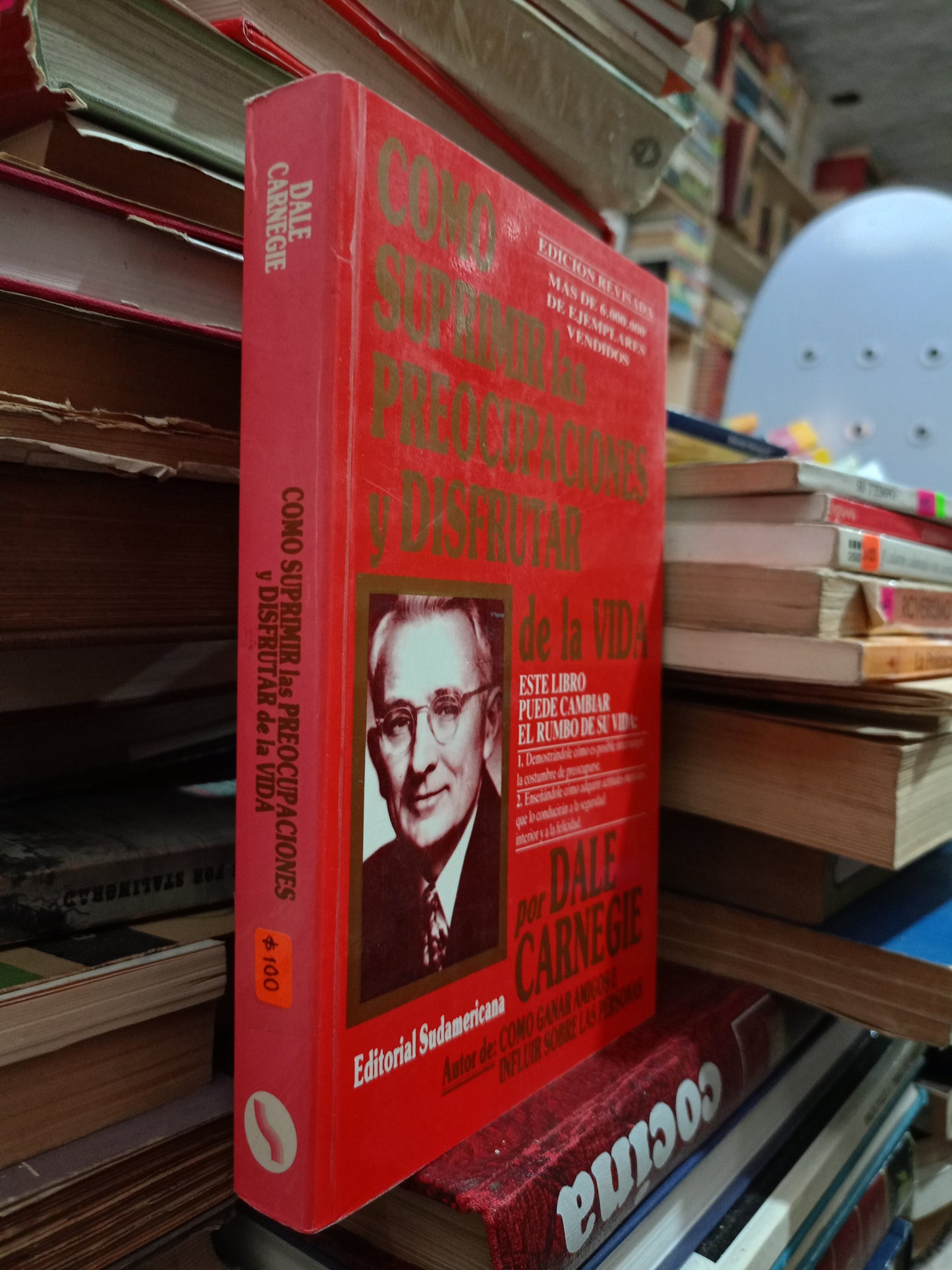 COMO SUPERAR LAS PREOCUPACIONES Y DISFRUTAR DE LA VIDA POR DALE CARNEGIE USADO SUPERACIÓN PERSONAL ALDAMA