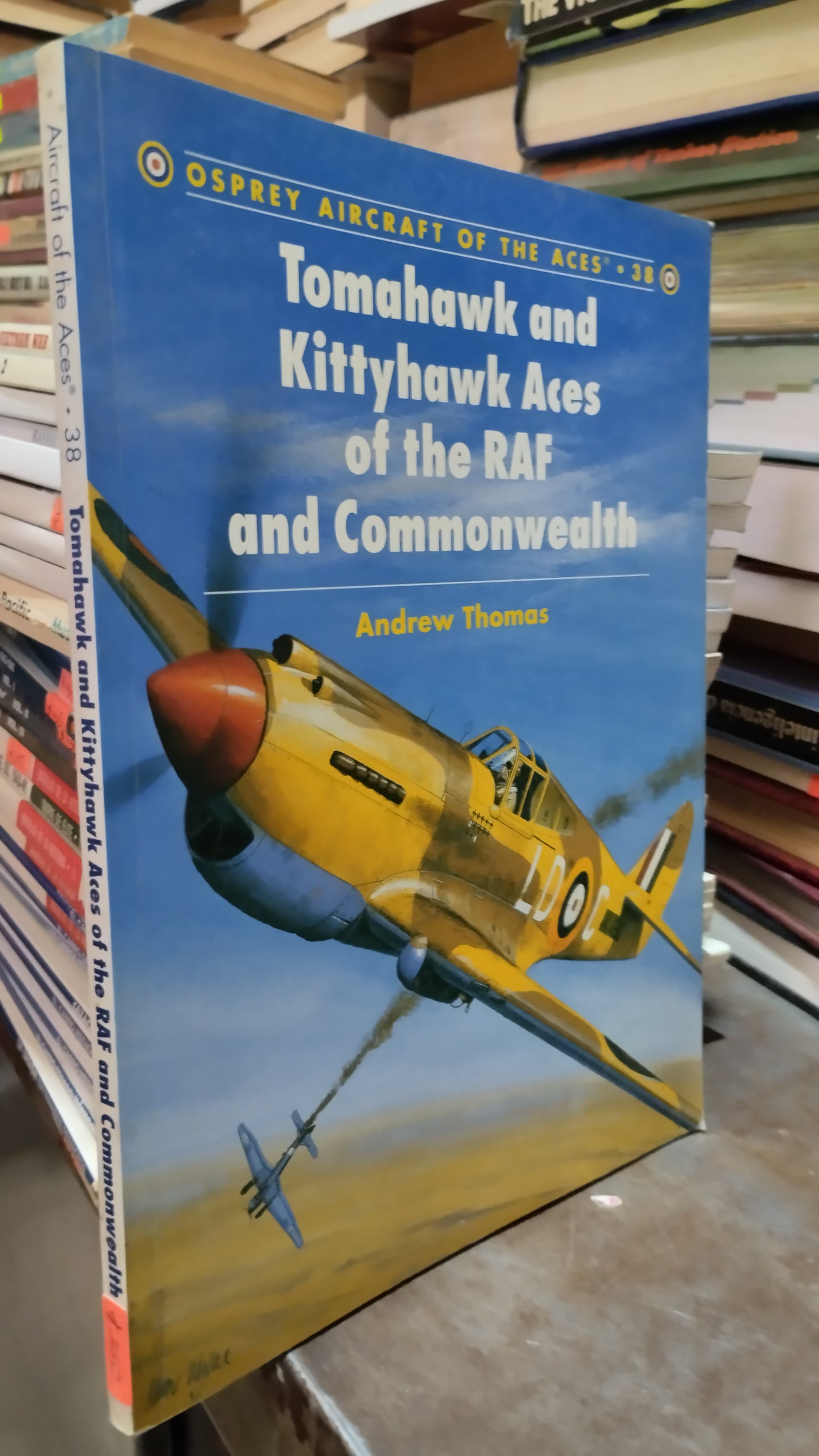 TOMAHAWK AND KITTYHAWK ACES OS THE RAF AND COMMONWEALTH 38 LIBRO USADO HISTORIA ALDAMA