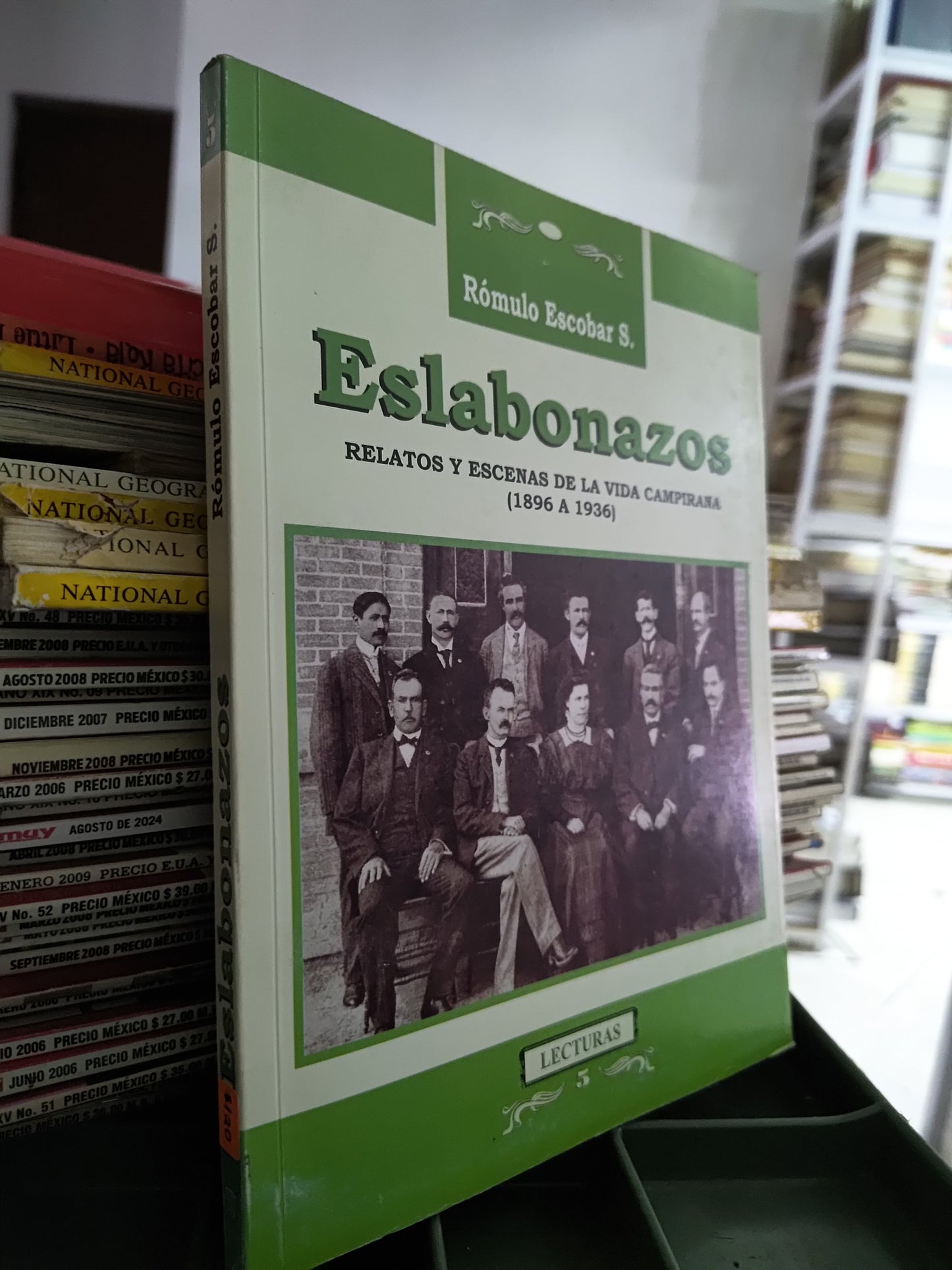 ESLABONAZOS POR ROMULO ESCOBAR S. USADO POLITICA JUAREZ 515