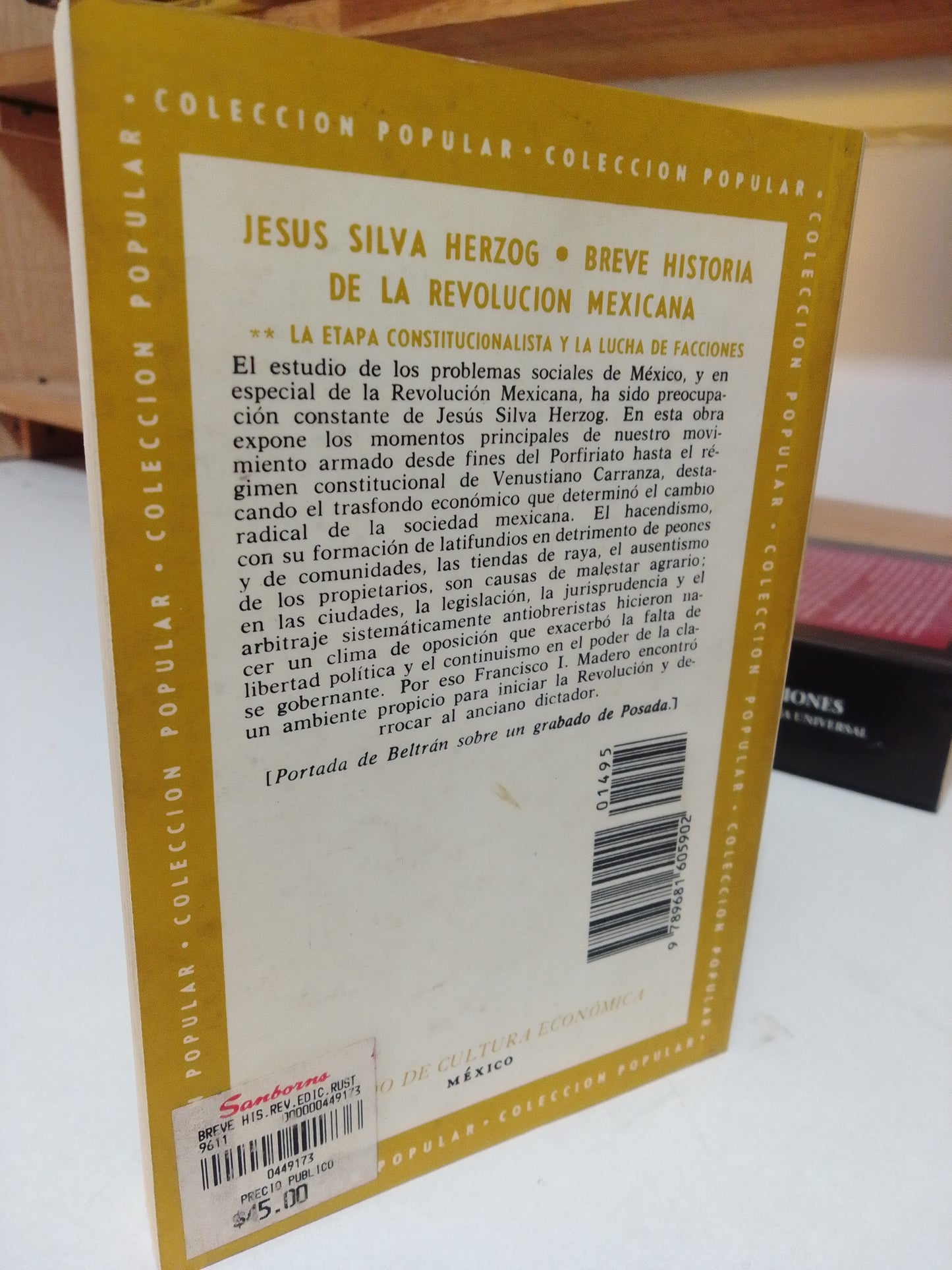 BREVE HISTORIA DE LA REVOLUCIÓN MEXICANA 2 POR JESÚS SILVA ERZO USADO HISTORIA JUÁREZ