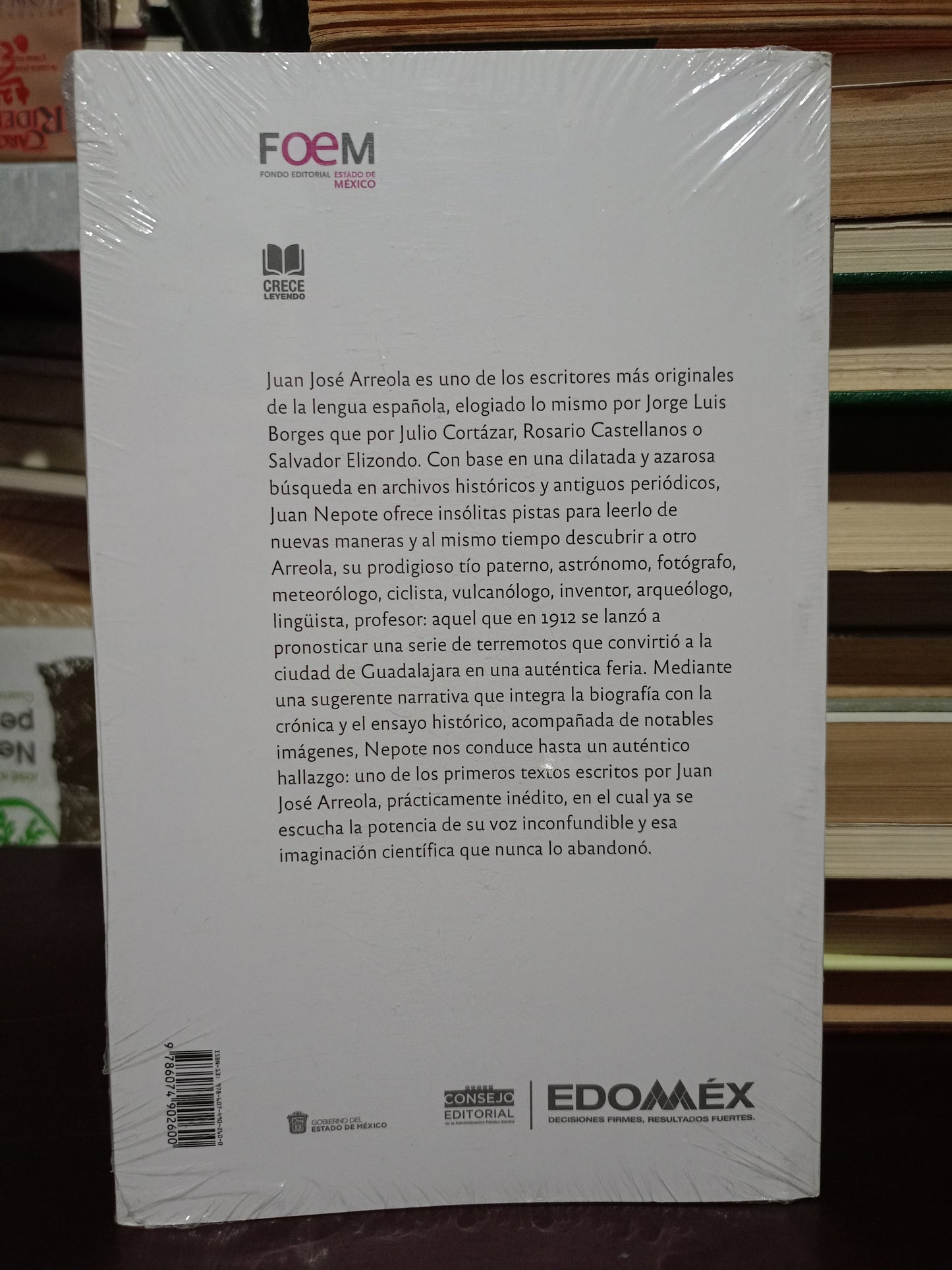 EL OTRO ARREOLA JUAN JOSÉ ARREOLA Y SU TÍO CIENTÍFICO POR JUAN NEPONTE NUEVO LIBROS NUEVOS LITERARIO 305