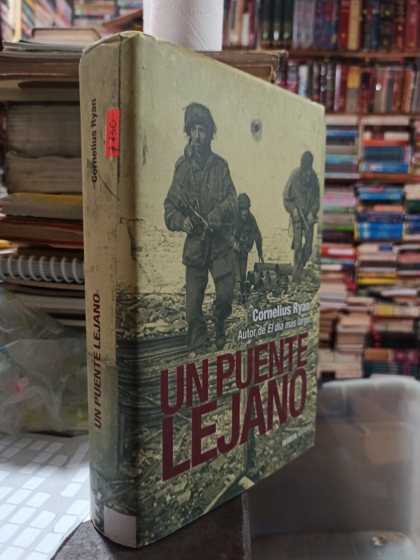 UN PUENTE AJENO POR CORNELIUS RYAN USADO 2DA GUERRA ALDAMA