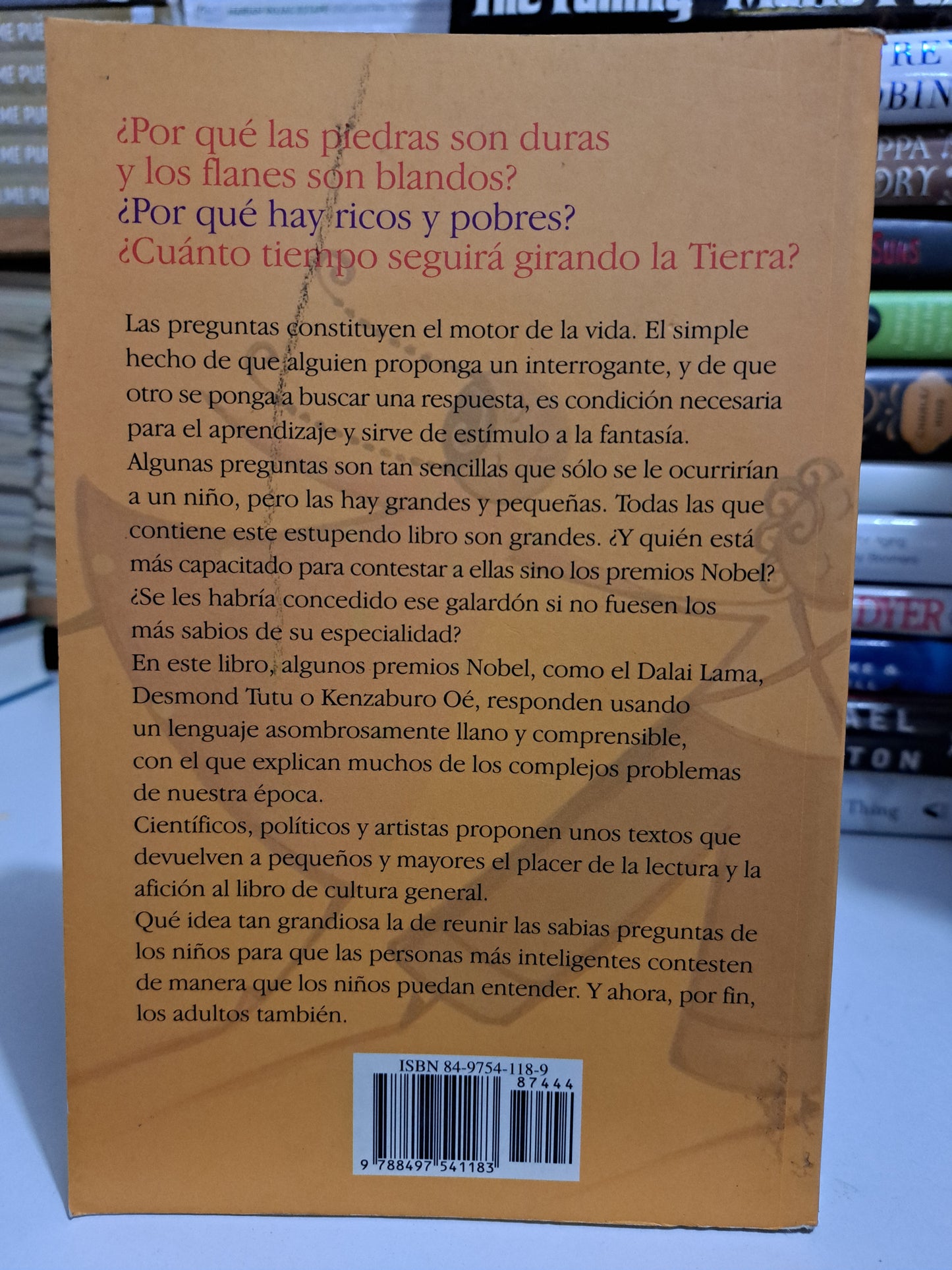 LOS NIÑOS PREGUNTAN LOS PREMIOS NO HABER CONTESTAN BETTINA STIEKEL USADO NOVELA JUÁREZ