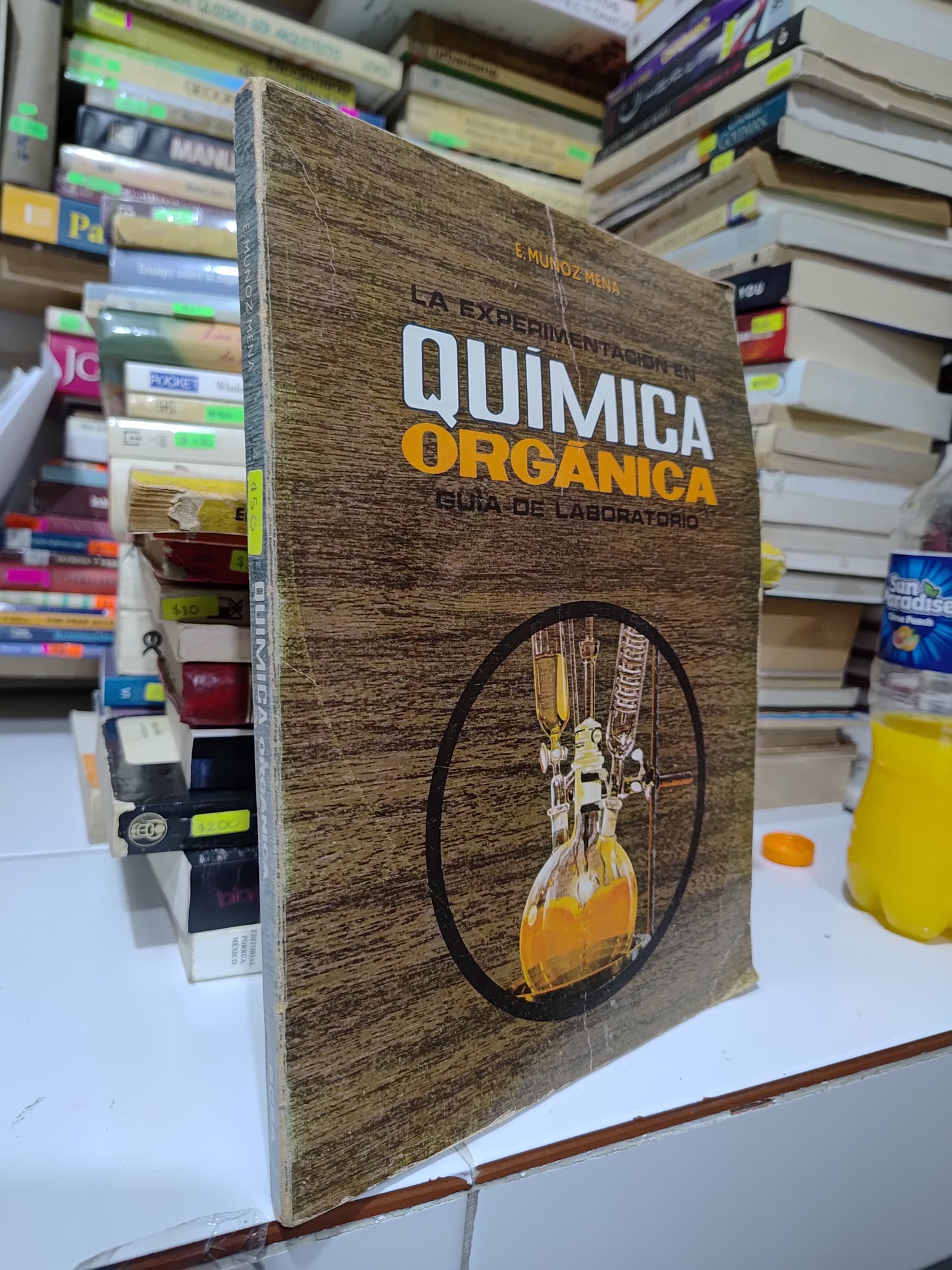 LA EXPERIMENTACION EN QUIMICA ORGANICA POR E. MUNOZ MENA USADO QUIMICA JUAREZ