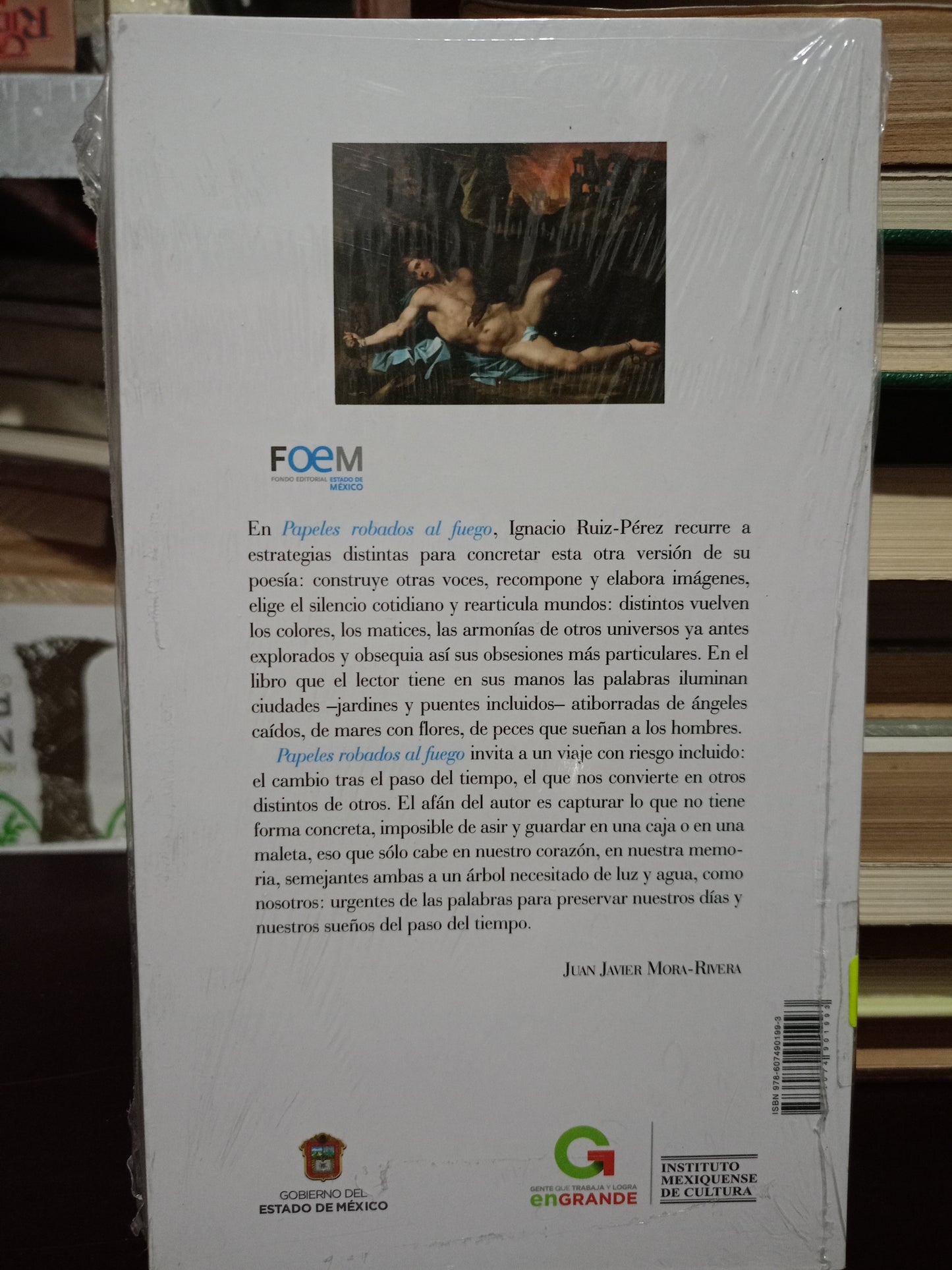 PAPELES ROBADOS AL FUEGO POR IGNACIO RUIZ-PÉREZ NUEVO LIBROS NUEVOS LITERARIO 305