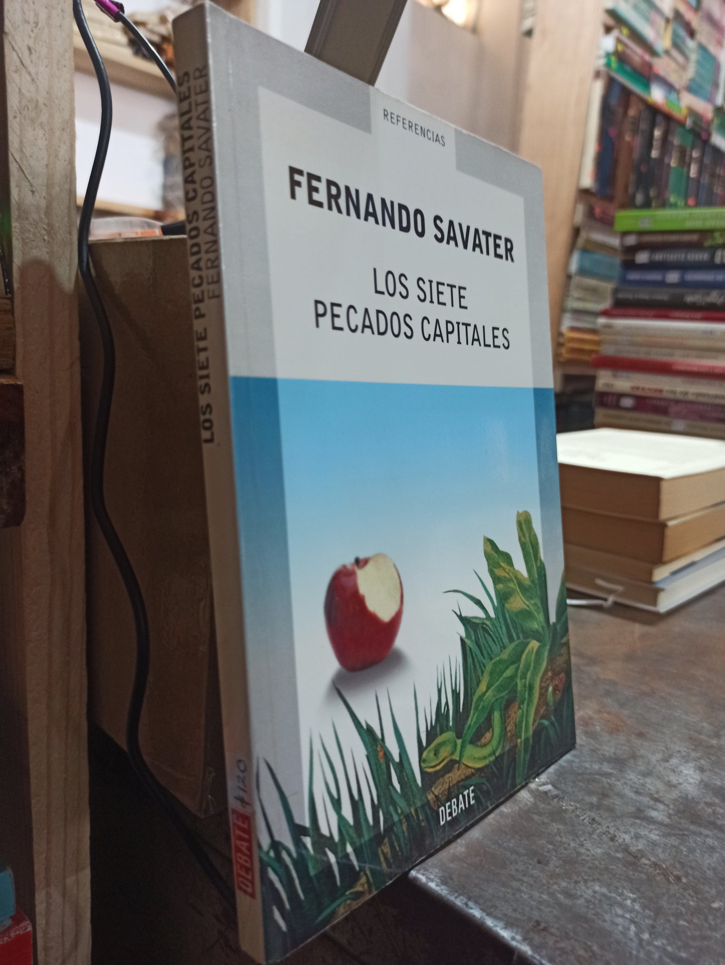 LOS SIETE PECADOS CAPITALES POR FERNANDO SAVATER USADO NOVELAS ALDAMA