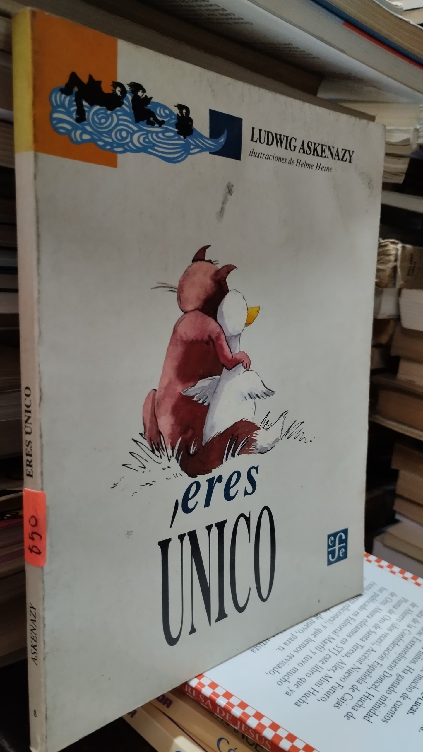 ERES UNICO POR LUDWIG ADKENAZY LIBRO USADO SUPERACION PERSONAL ALDAMA
