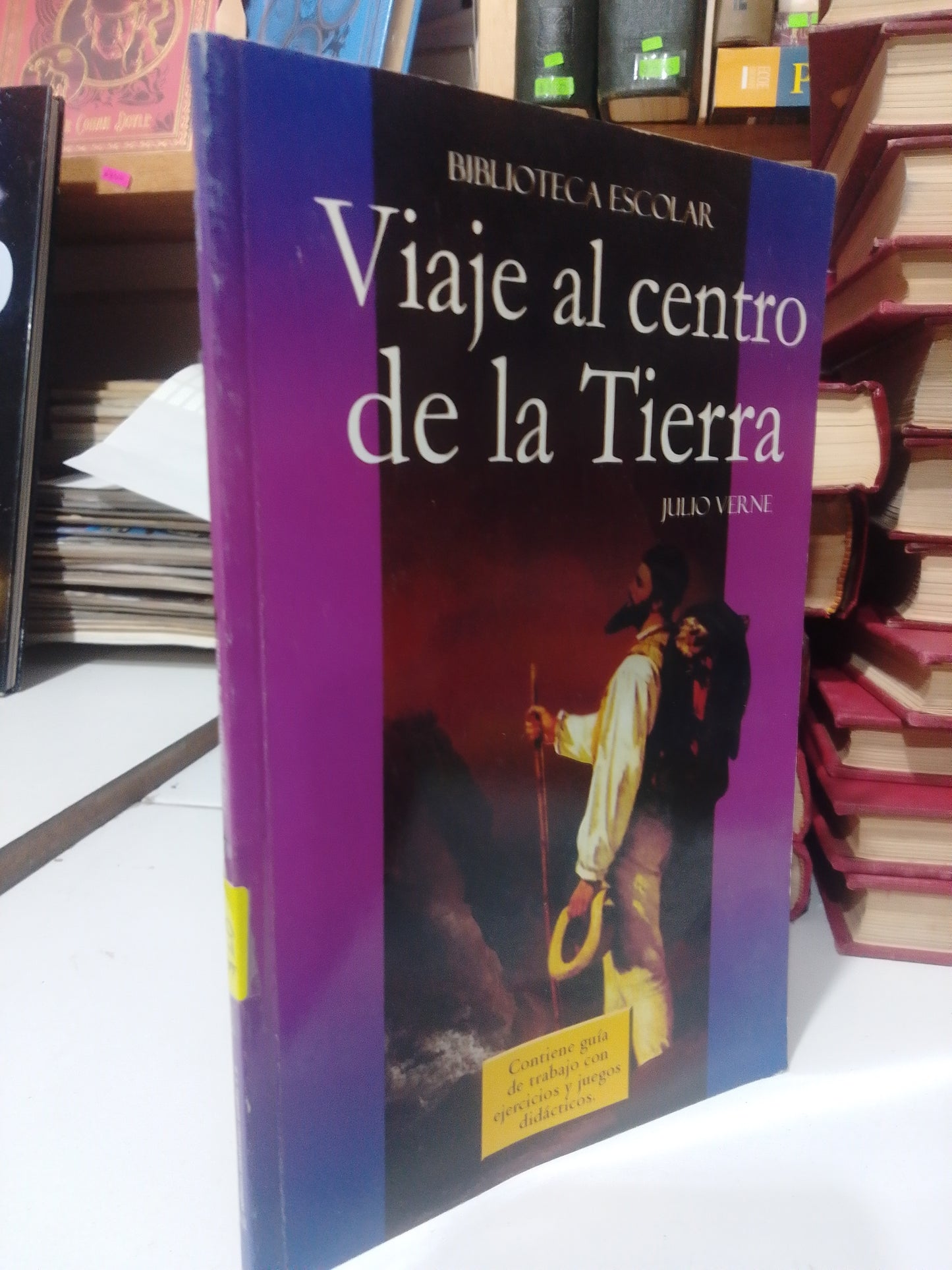 VIAJE AL CENTRO DE LA TIERRA POR JULIO VERNE USADO INFANTIL JUAREZ