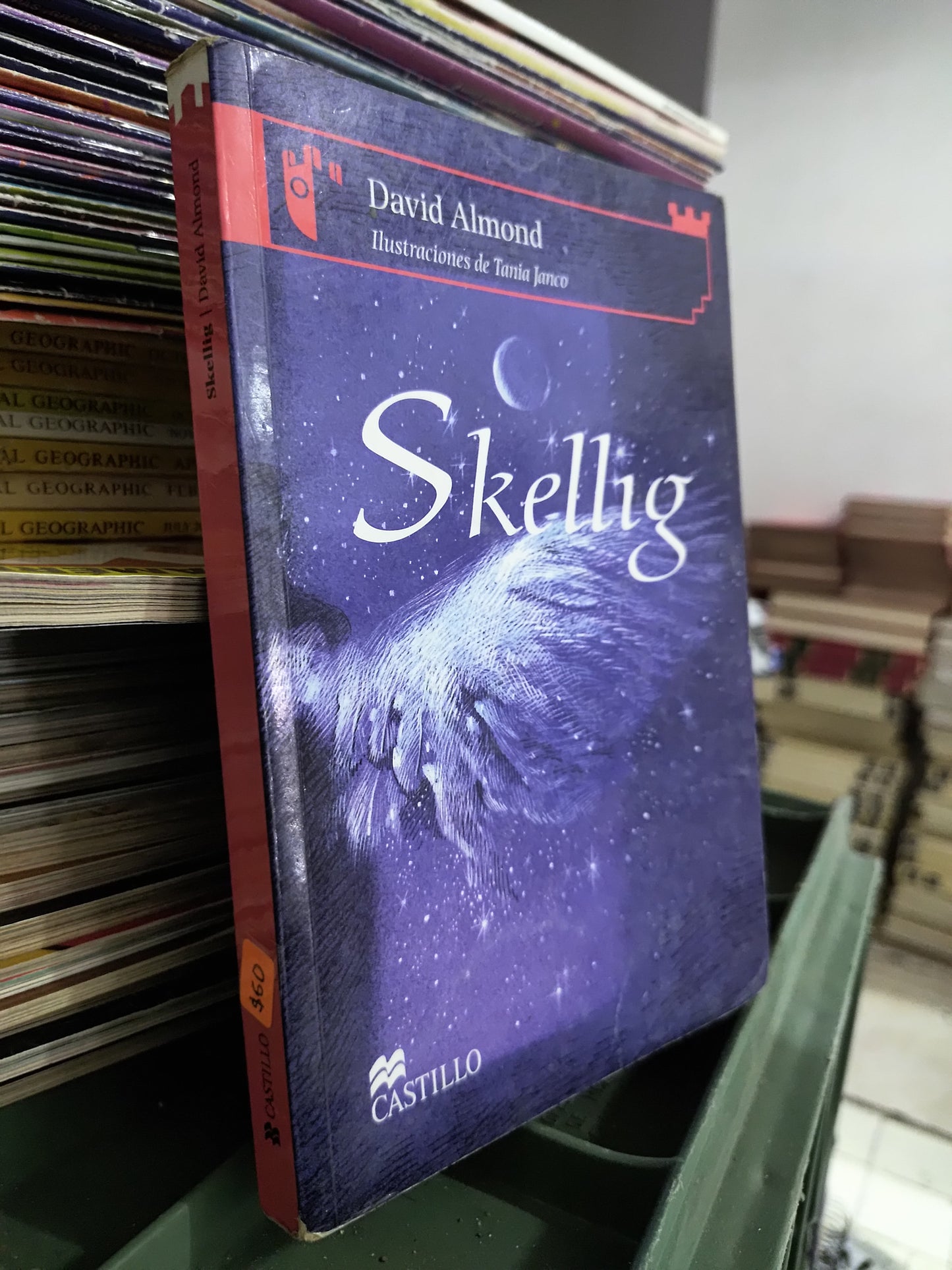 SKELLIG POR DAVID ALMOND USADO IDIOMAS JUAREZ 515