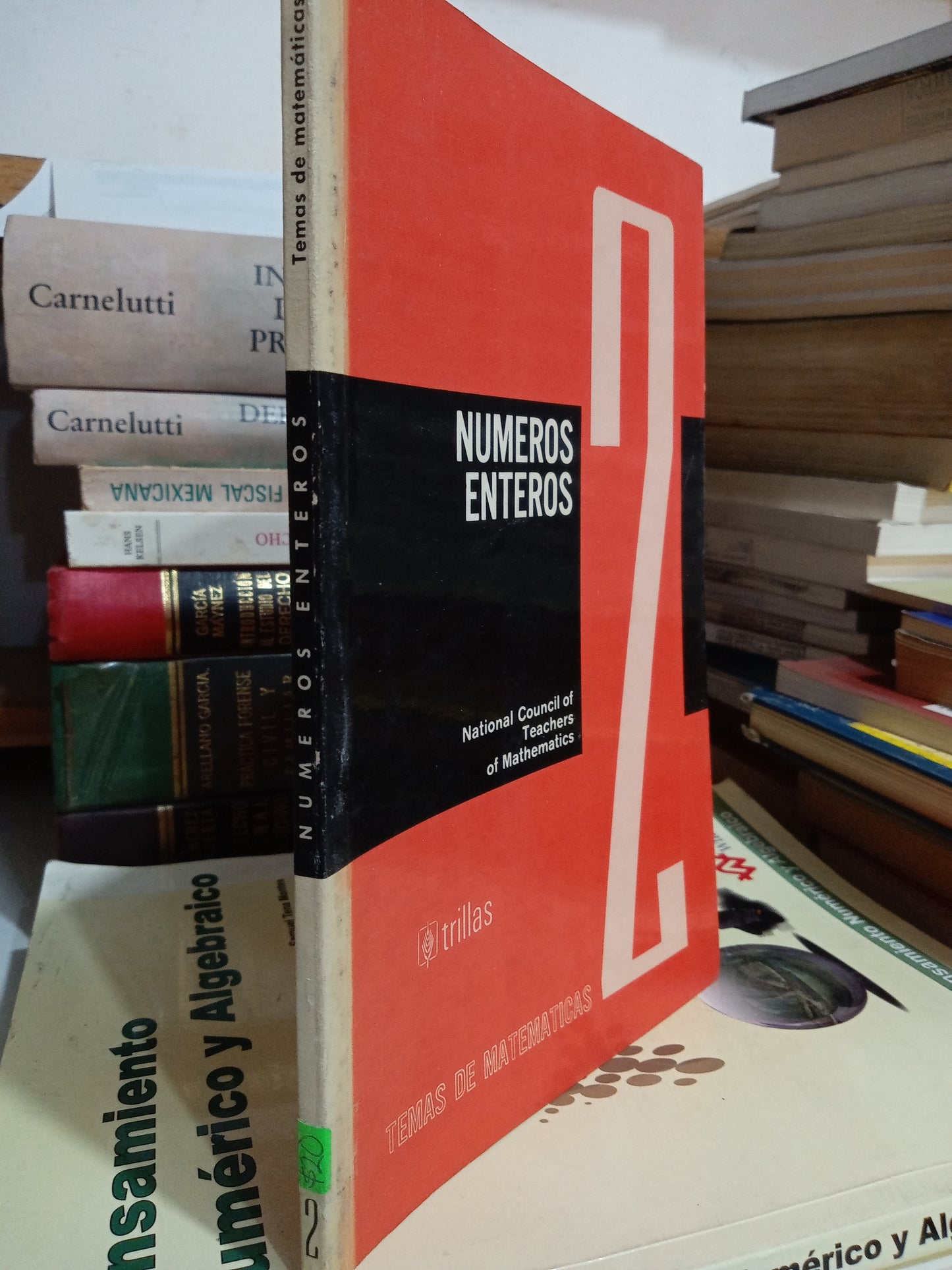 NUMEROS ENTEROS POR AUTORES VARIOS USADO MATEMÁTICAS JUÁREZ