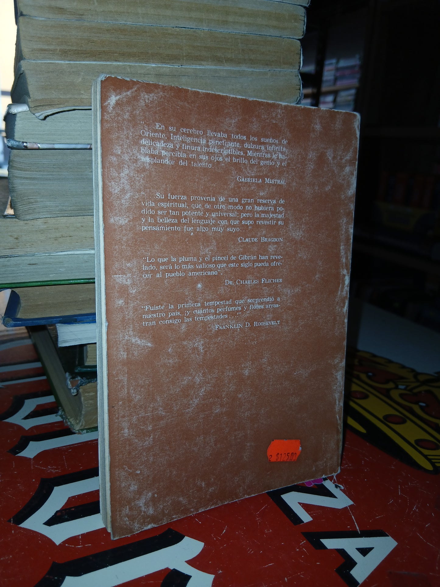 EL PROFETA POR GIBRAN JALIL GIBRAN USADO NOVELA LITERARIO 207