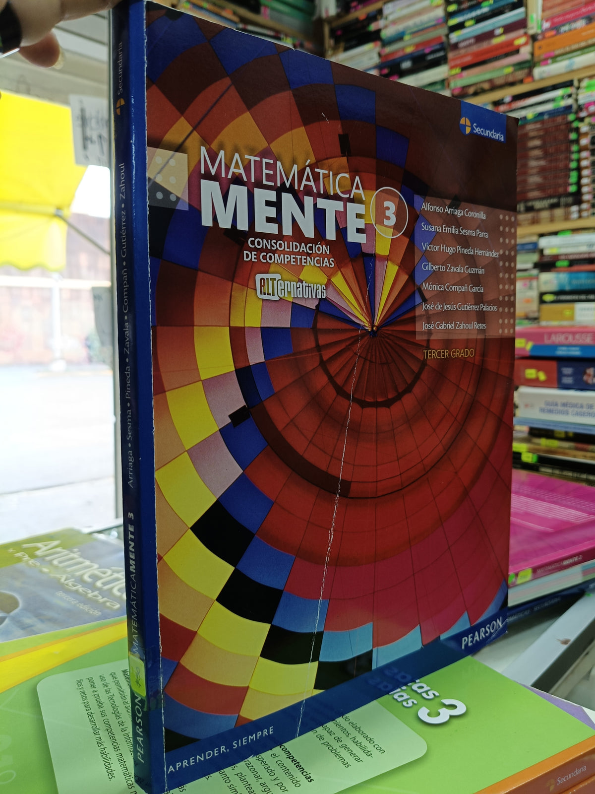 MATEMATICA MENTE POR ARRIEGA, SESMA, PINEDA, ZAVALA, COMPAÑ, GUTIERREZ USADO MATE JUÁREZ 507
