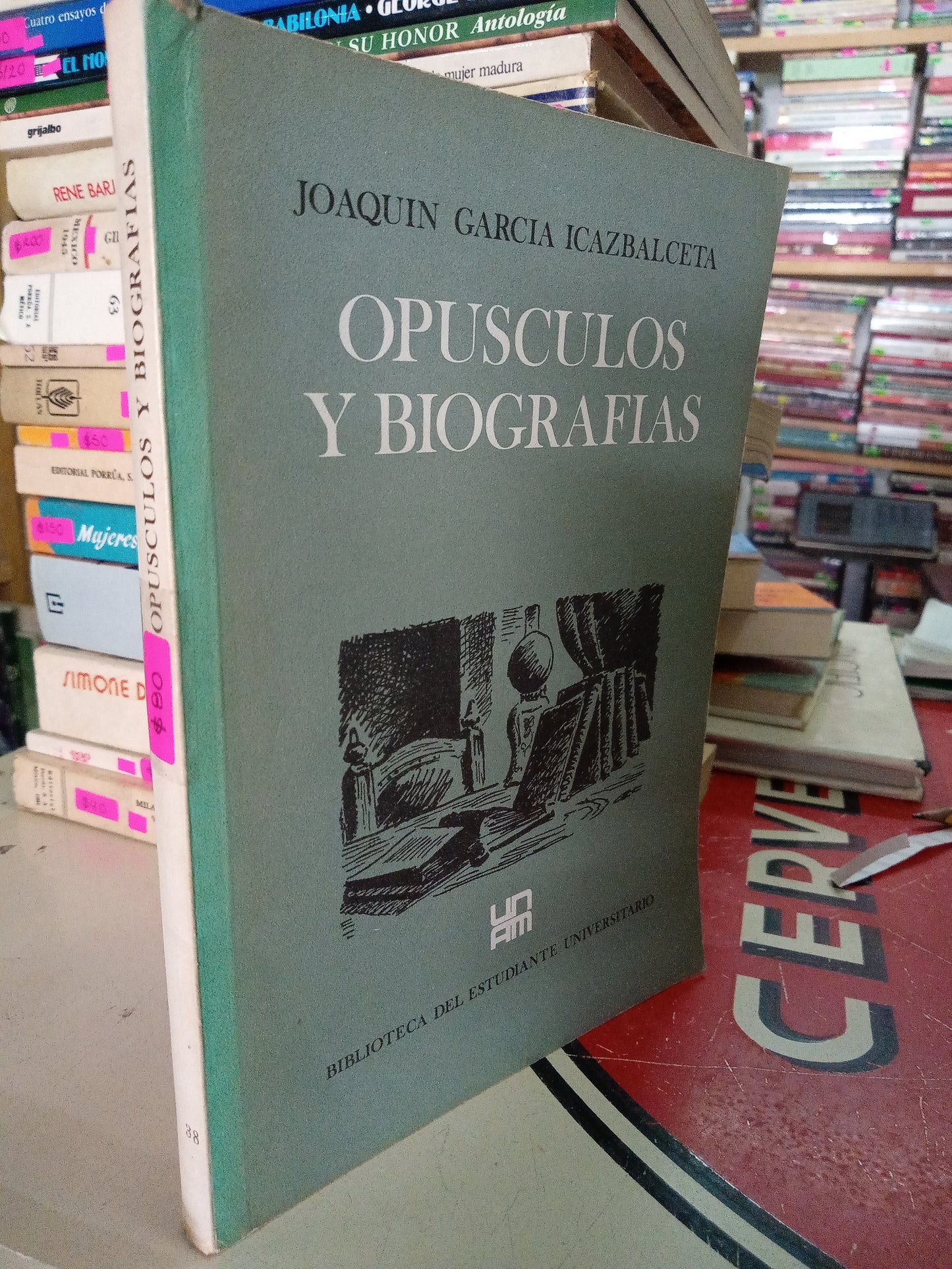 OPUSCULOS Y BIOGRAFIAS POR JOAQUIN GARCIA ICAZBALCETA USADO HISTORIA LITERARIO 207