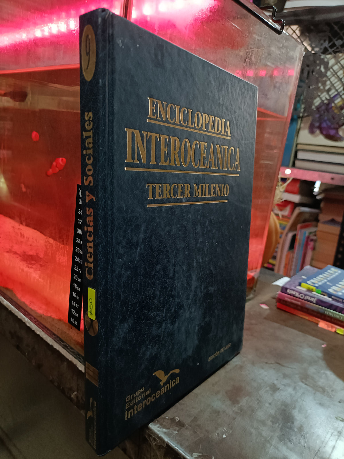 ENCICLOPEDIA INTEROCEANICA TERCER MILENIO 9 USADO HISTORIA ALDAMA