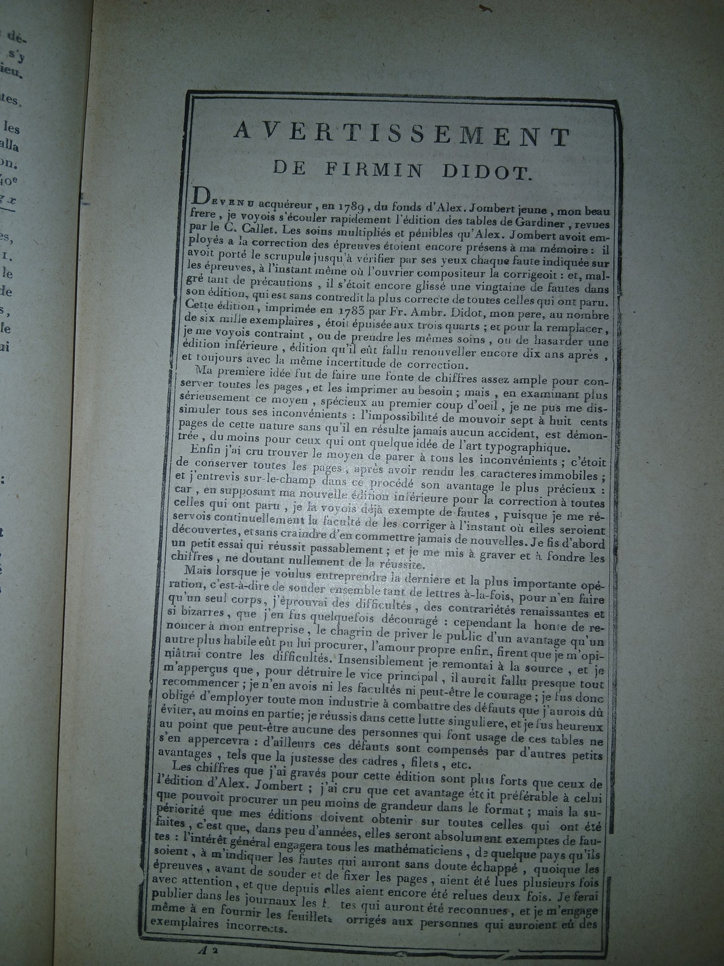 TABLES PORTATIVES DE LOGARITHMES POR FRANCOIS CALLET USADO QUÍMICA LITERARIO 207