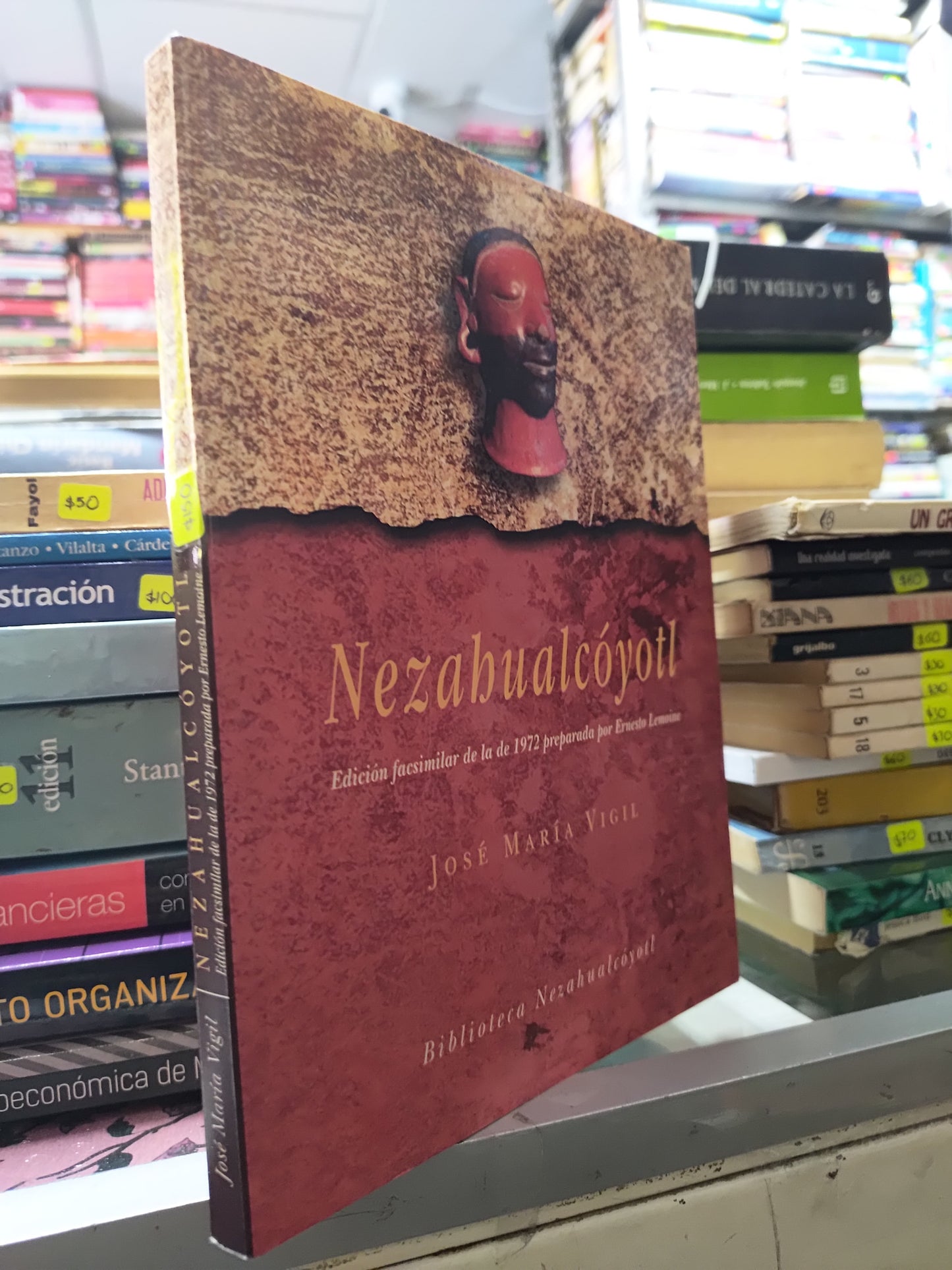 NEZAHUALCOYOTL POR JOSE MARIA VIGIL USADO HISTORIA JUAREZ 507
