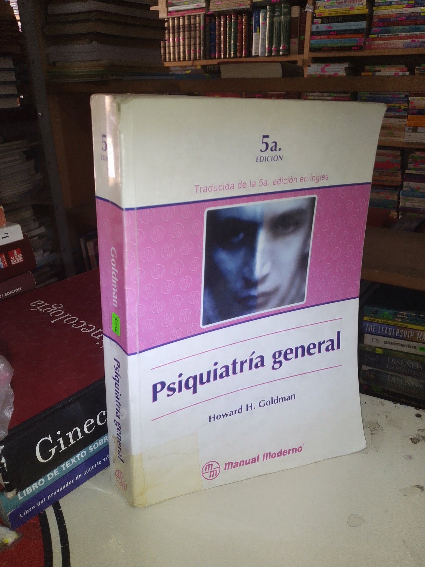 PSIQUIATRÍA GENERAL POR HOWARD H. GOLDMAN USADO MEDICINA LITERARIO 207