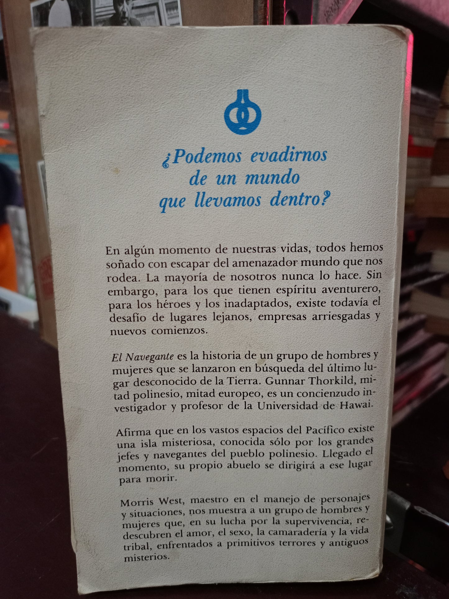 EL NAVEGANTE POR MORRIS WEST USADO NOVELA LITERARIO 305