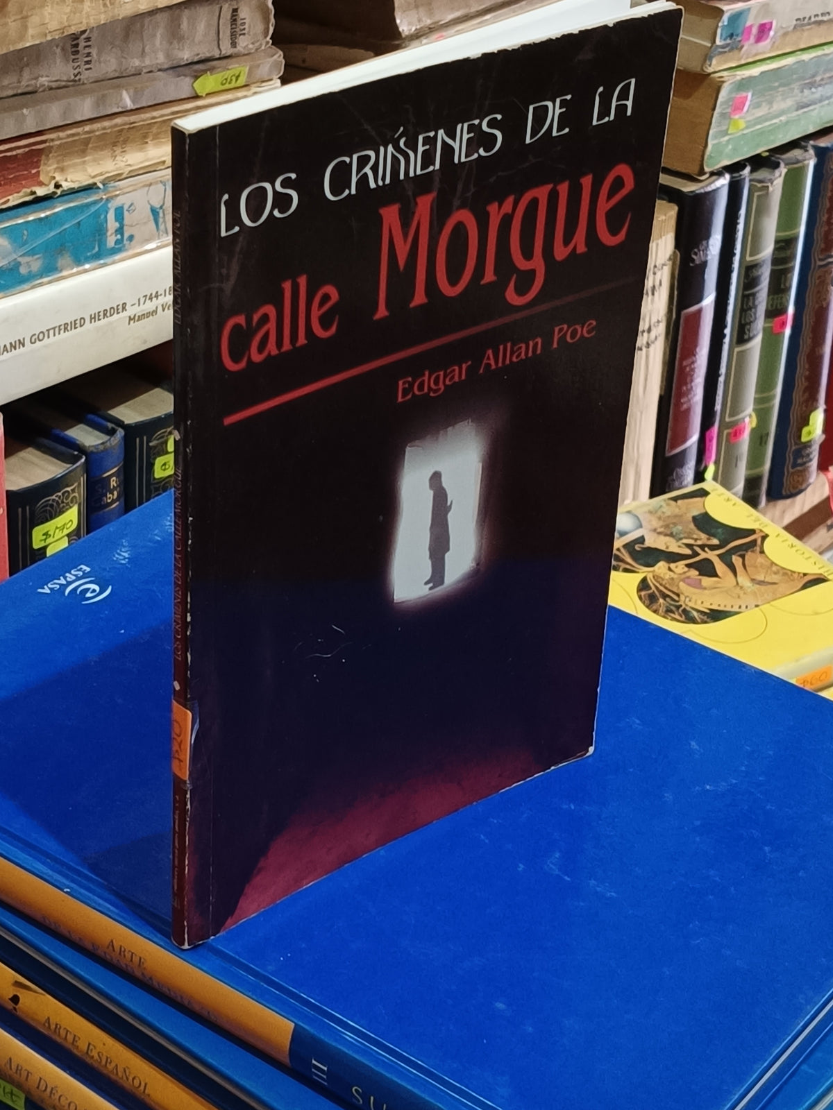 CRIMENES DE LA MORGUE EDGAR ALLAN POE USADO NOVELA LITERARIO 305