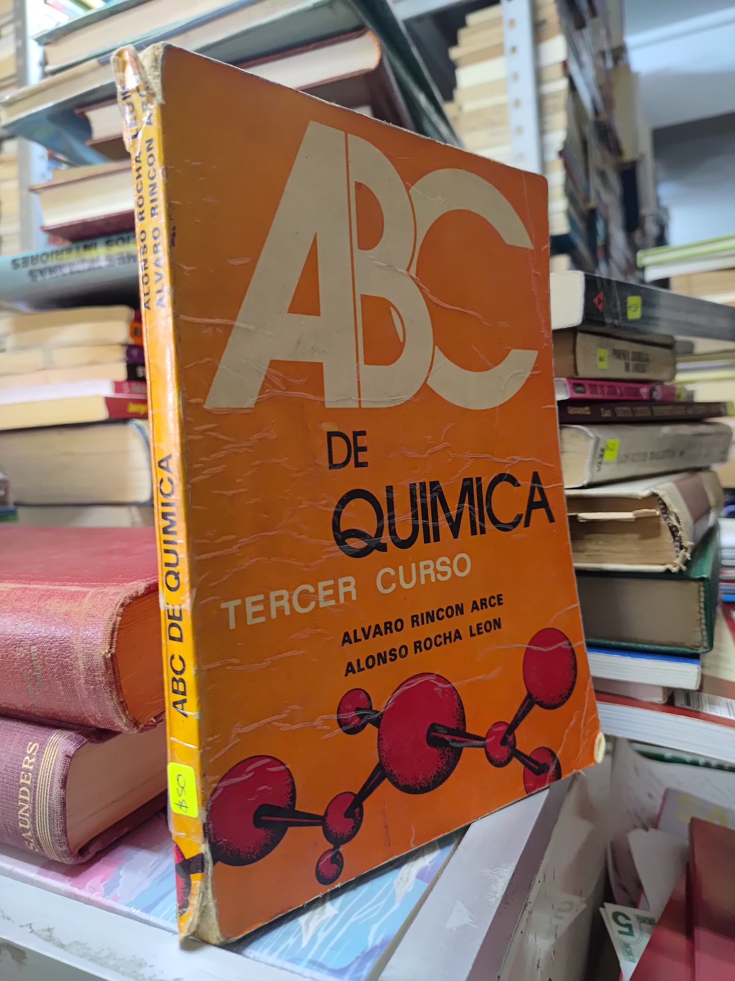 ABC DE QUIMICA TERCER CURSO POR ALVARO RINCON ARCE USADO QUIMICA JUAREZ 515