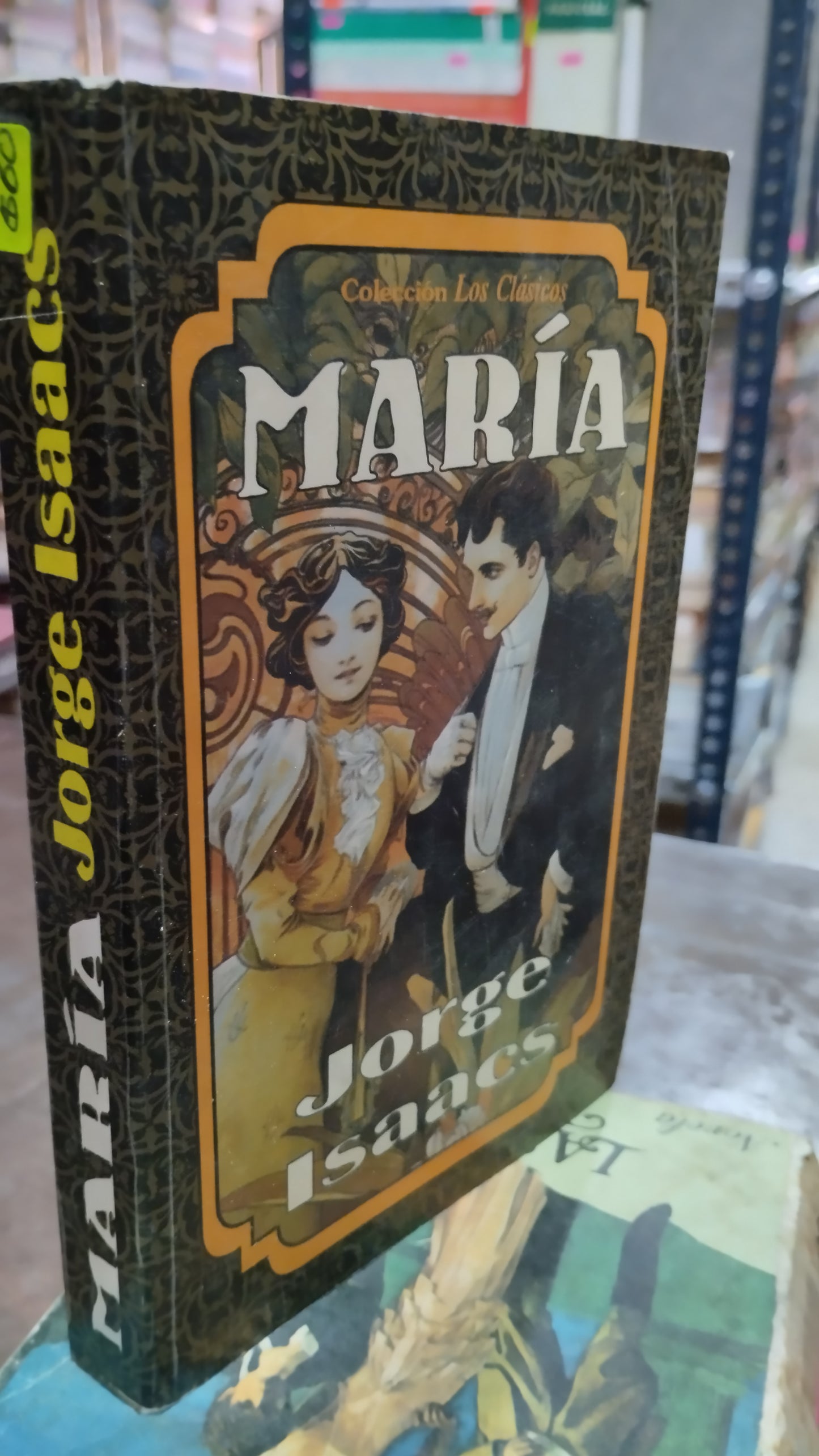 MARIA POR JORGE ISAACS LIBRO USADO NOVELAS ALDAMA