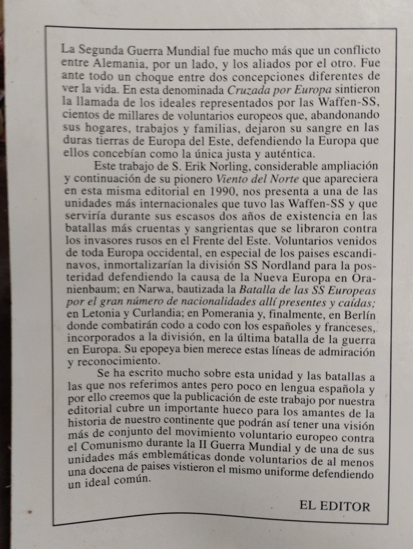 RAZA DE VIKINGOS POR EIRK NORLING USADO HISTORIA ALDAMA