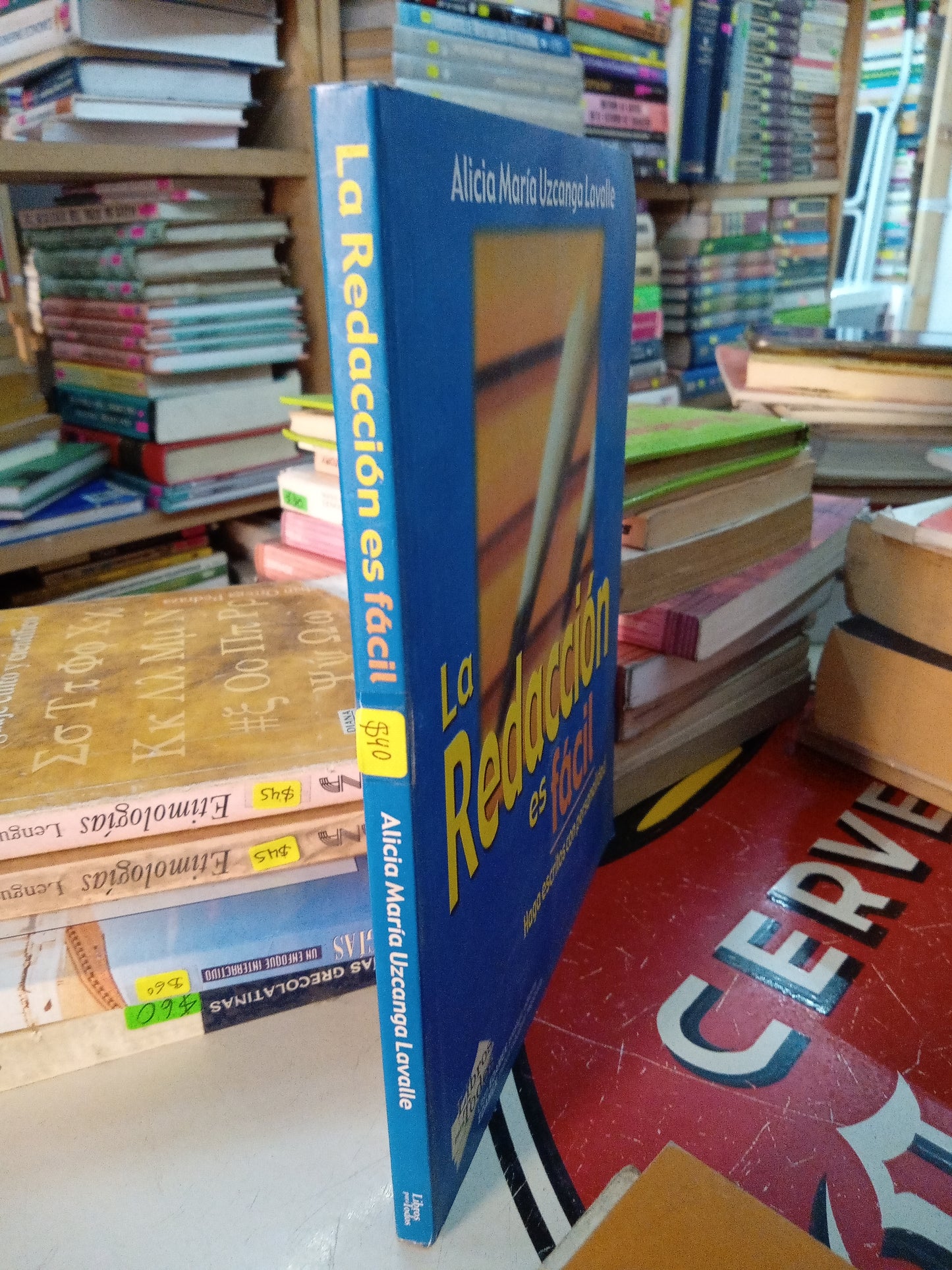 LA REDACCION ES FÁCIL HAGA ESCRITOS CON PERSONALIDAD POR ALICIA MARIA UZCANGA LAVALLE USADO EDUCACION LITERARIO 207