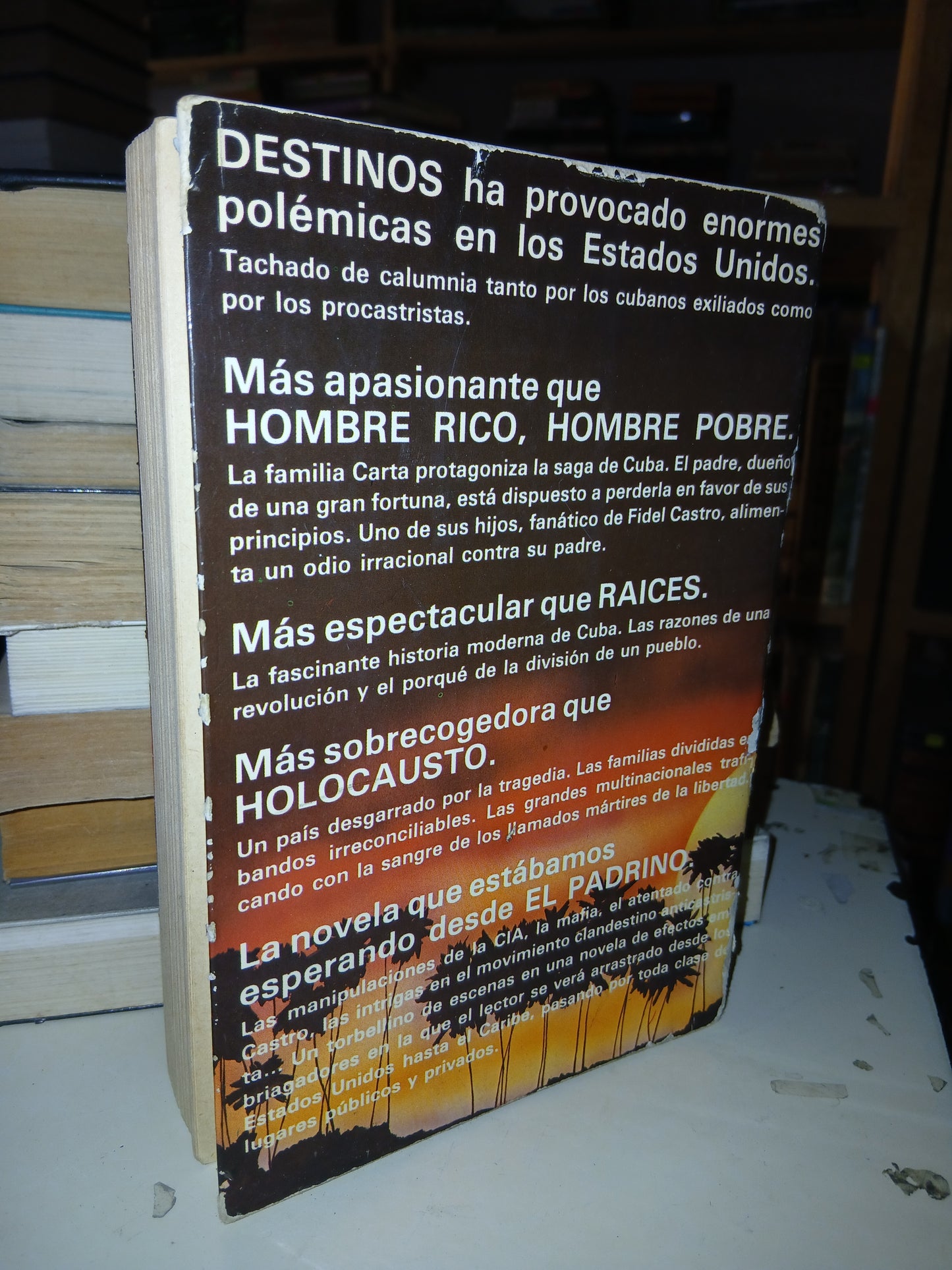 DESTINOS POR PETER Y DENNE BART USADO NOVELA LITERARIO 207