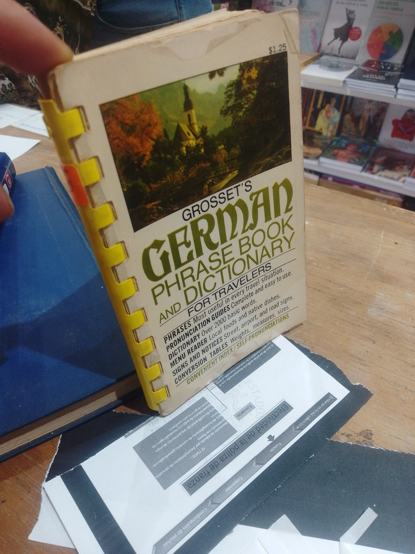 GERMAN PHRASE BOOK AND DICCIONARY FOR TRAVELERS GROSSETS USADO IDIOMAS JUAREZ 515