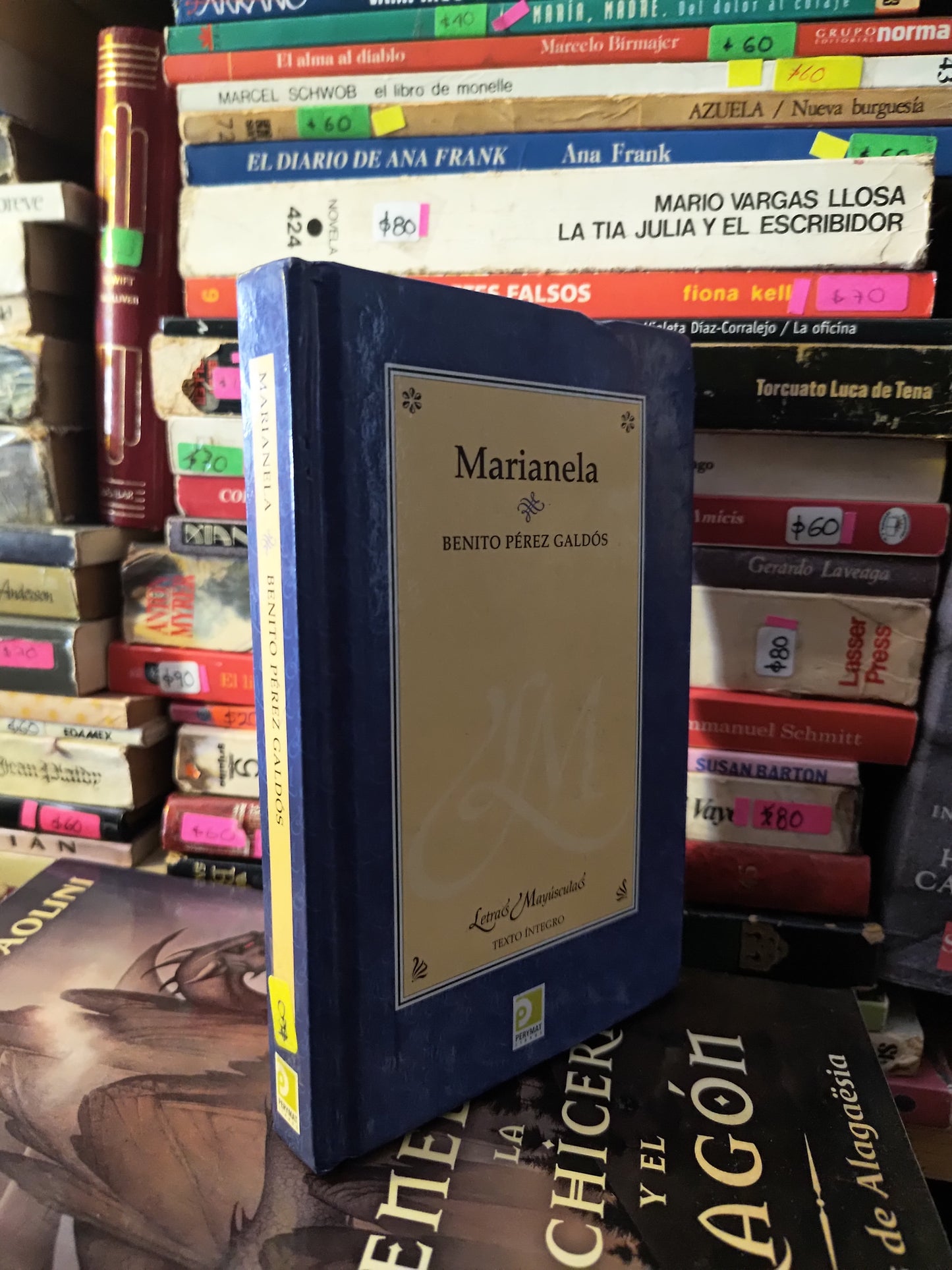 MARIANELA POR BENITO PEREZ GALDOS USADO NOVELAS JUAREZ