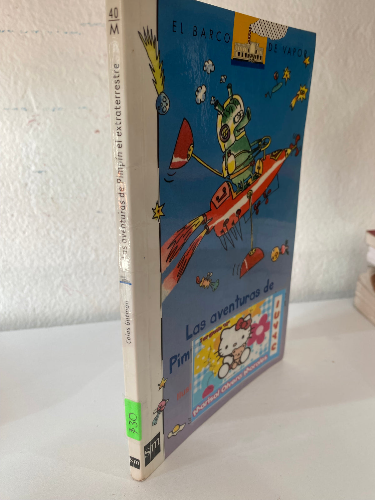 LAS AVENTURAS PIMPIN EL EXTRATERRESTRE COLAS GUTMAN USADO INFANTIL JUAREZ 515