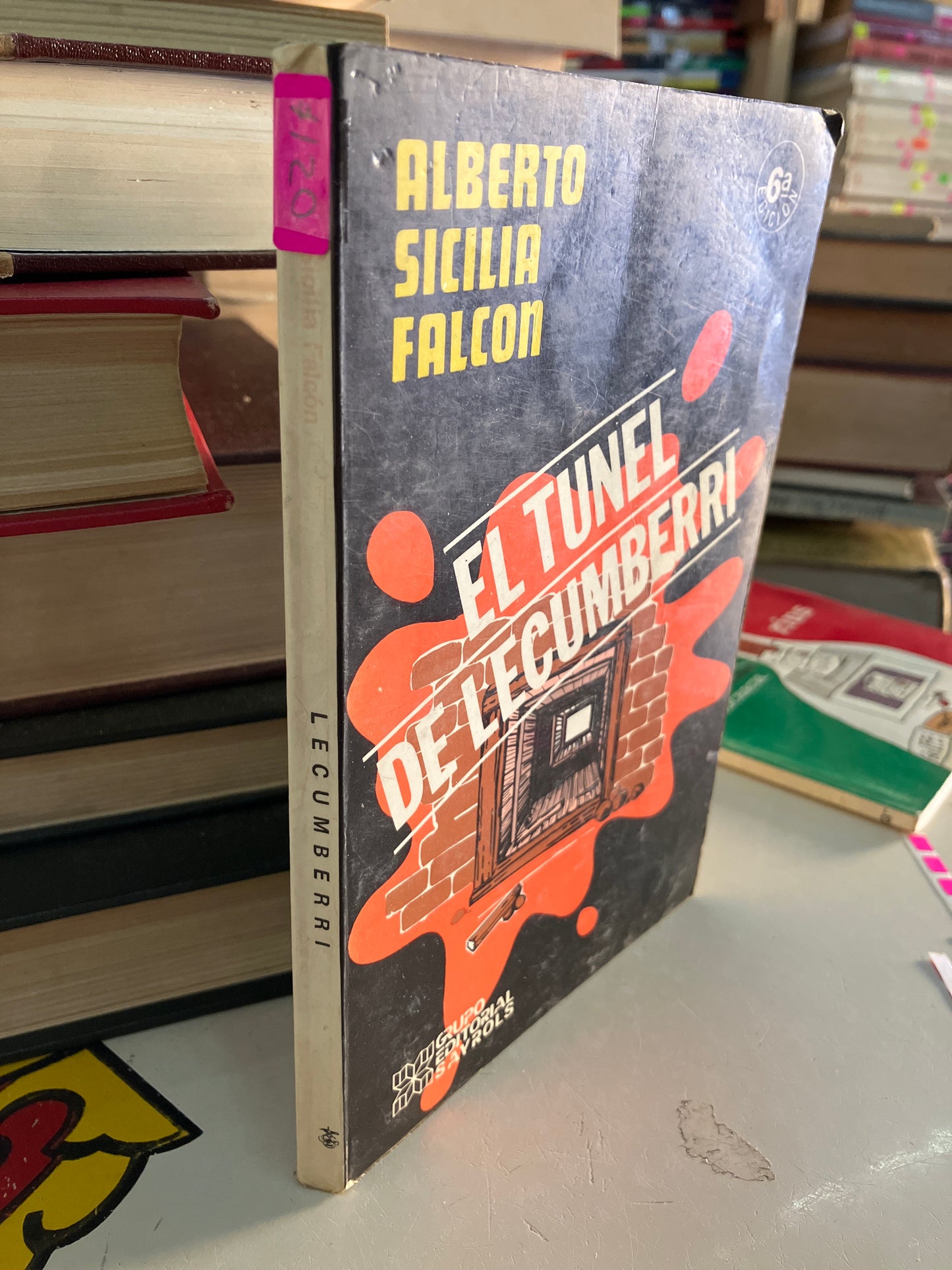 EL TÚNEL DE LECUMBERRI POR ALBERTO SILICIA FALCÓN USADO PERIODISMO LITERARIO 207