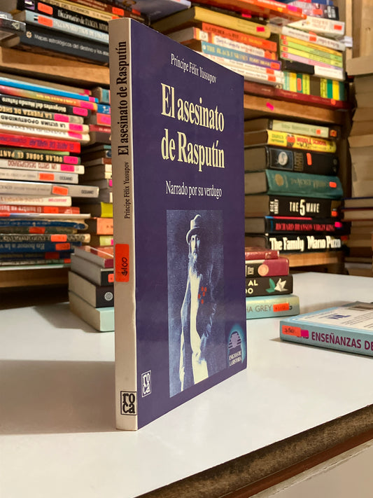 EL ASESINATO DE RASPUTÍN POR FÉLIX YUSSUPOV USADO NOVELAS JUAREZ