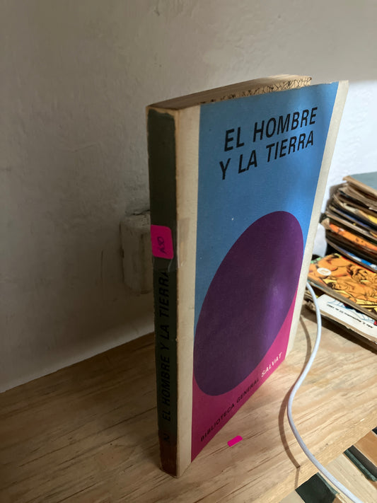 EL HOMBRE Y LA TIERRA USADO NOVELAS JUAREZ