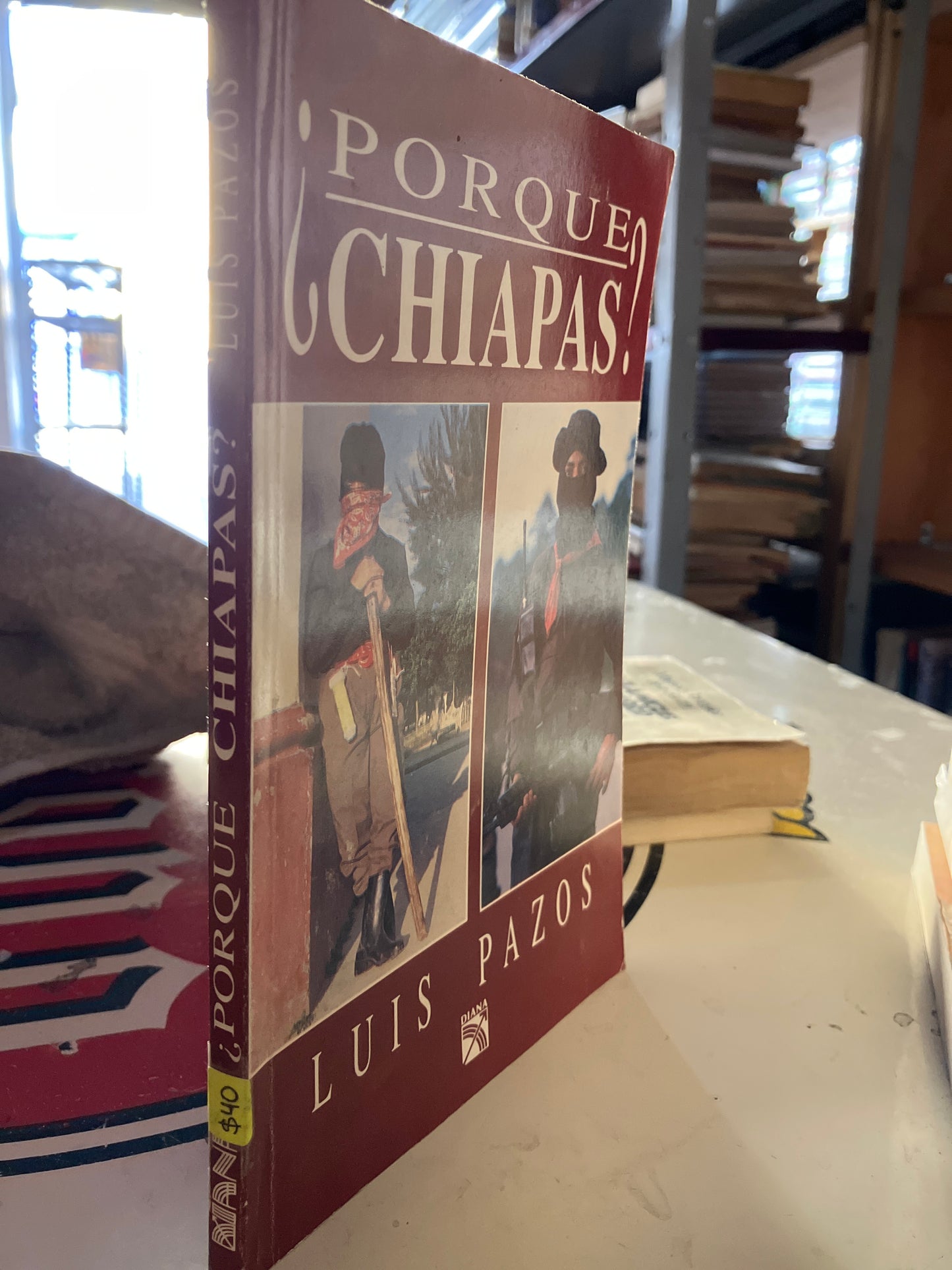 POR QUÉ CHIAPAS POR LUIS PAZOS USADO POLÍTICA LITERARIO 207