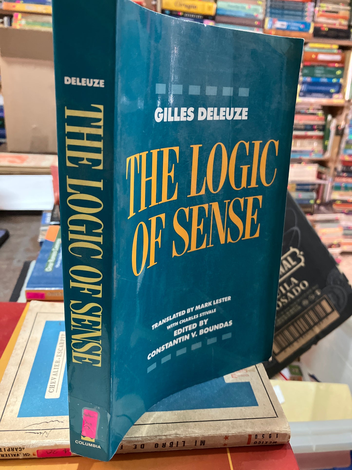 THE LOGIC OF SENSE POR GILLES DELEUZE USADO IDIOMAS ALDAMA