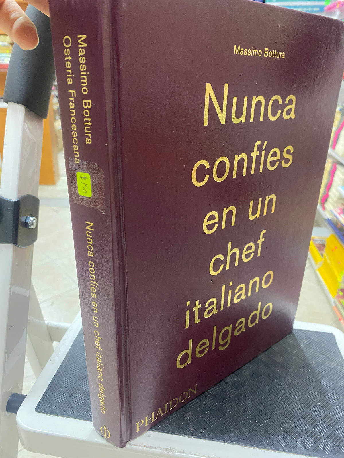 NUNCA CONFIES EN UN CHEF ITALIANO DELGADO MASSIMO BOTTURA OSTERIA FRANCESCANA USADO COCINA JUAREZ 515