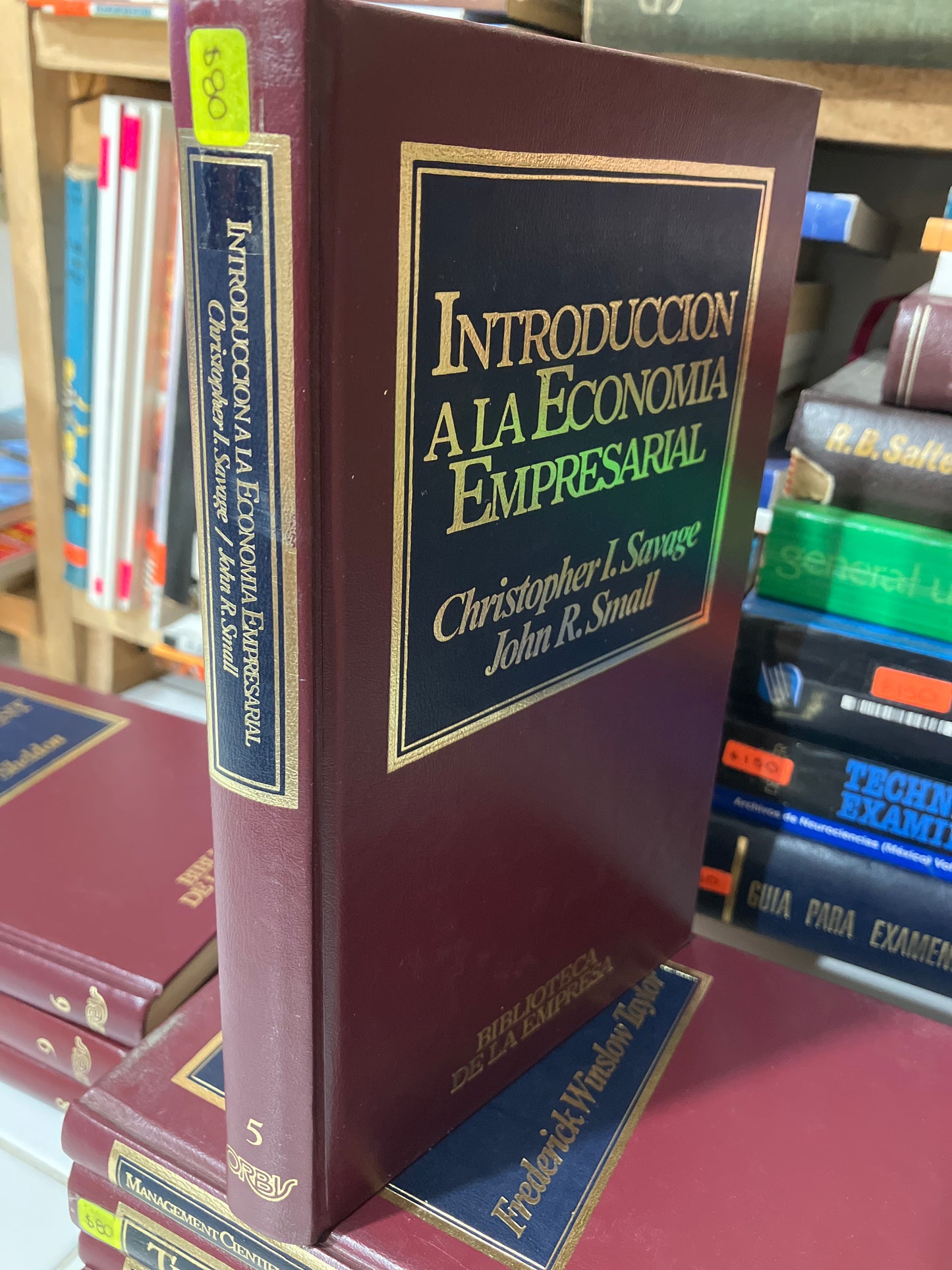 INTRODUCCIÓN A LA ECONOMÍA EMPRESARIAL POR CHRISTOPHER I SAVAGE USADO ADMINISTRACIÓN JUAREZ