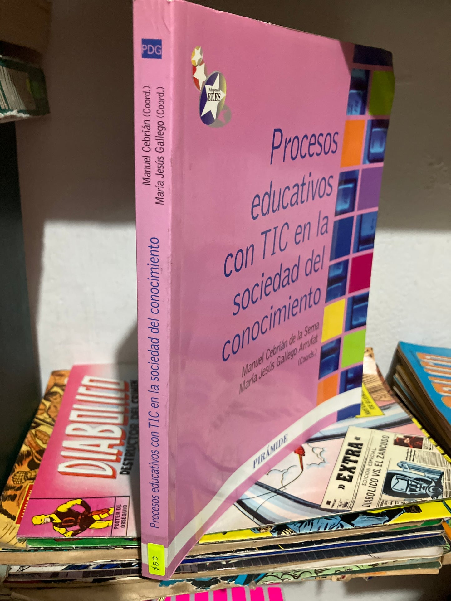 PROCESOS EDUCATIVOS CON TIC EN LA SOCIEDAD DEL CONOCIMIENTO POR AUTORES VARIOS USADO EDUCACION JUAREZ