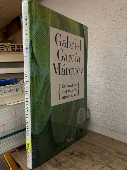 CRÓNICA DE UNA MUERTE ANUNCIADA POR GABRIEL GARCÍA MÁRQUEZ NUEVO LITERARIO 305