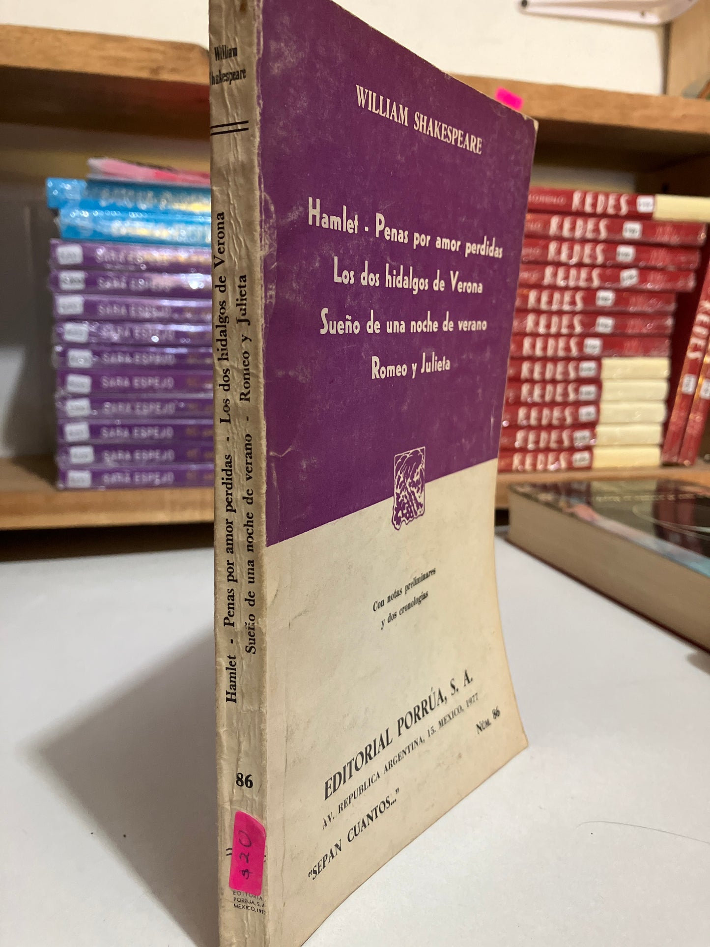 PENAS POR AMOR PERDIDAS POR WILLIAM SHAKESPEARE USADO NOVELAS JUAREZ