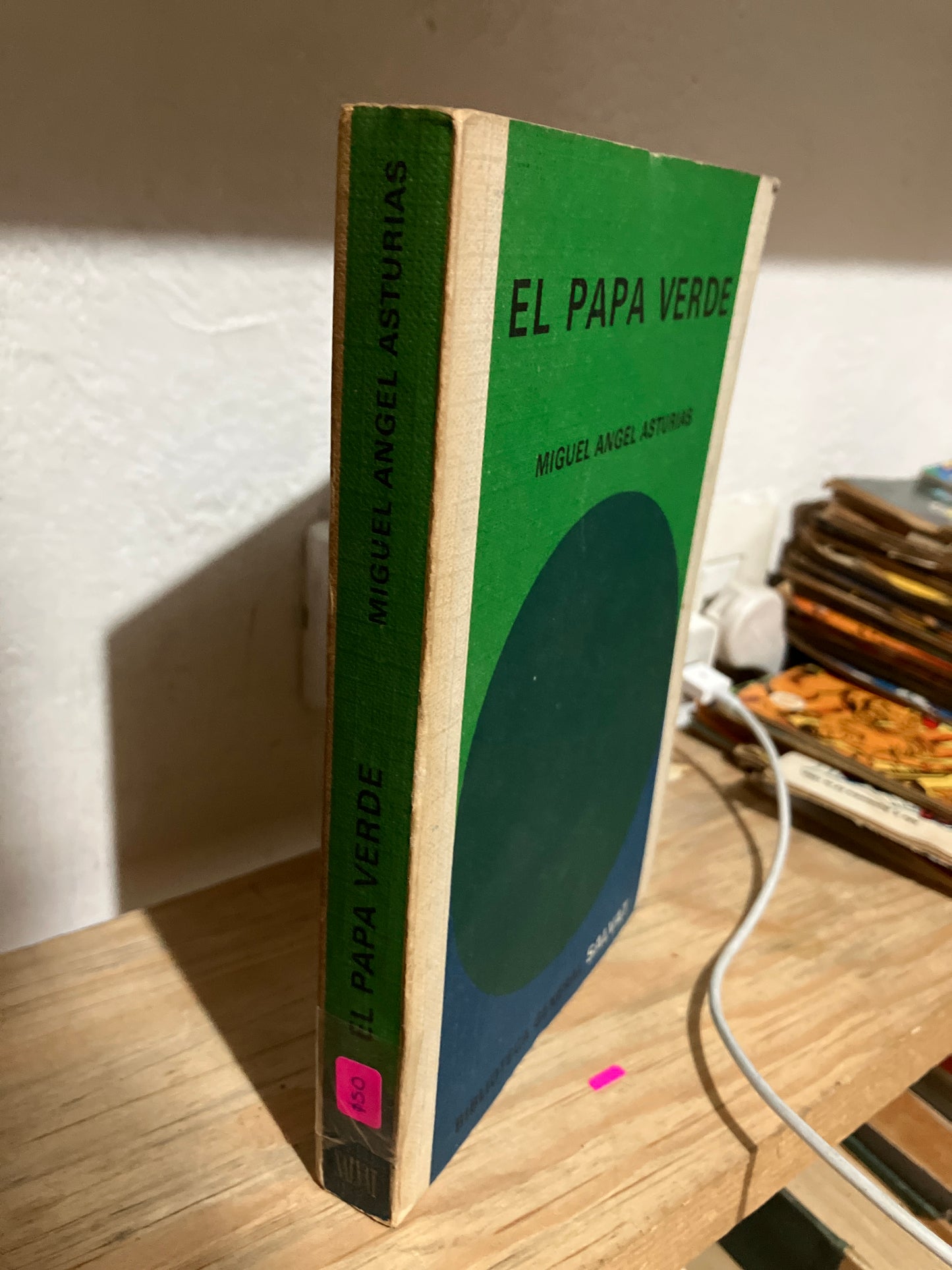 EL PAPA VERDE POR MIGUEL ANGEL ASTURIAS USADO NOVELAS JUAREZ