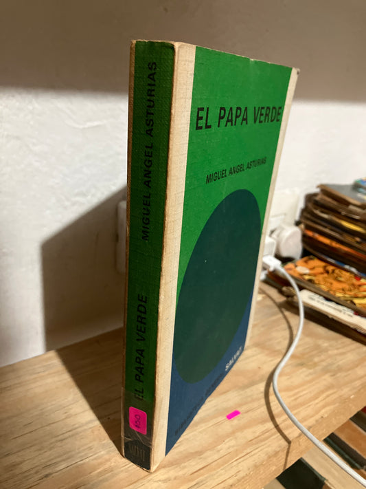 EL PAPA VERDE POR MIGUEL ANGEL ASTURIAS USADO NOVELAS JUAREZ